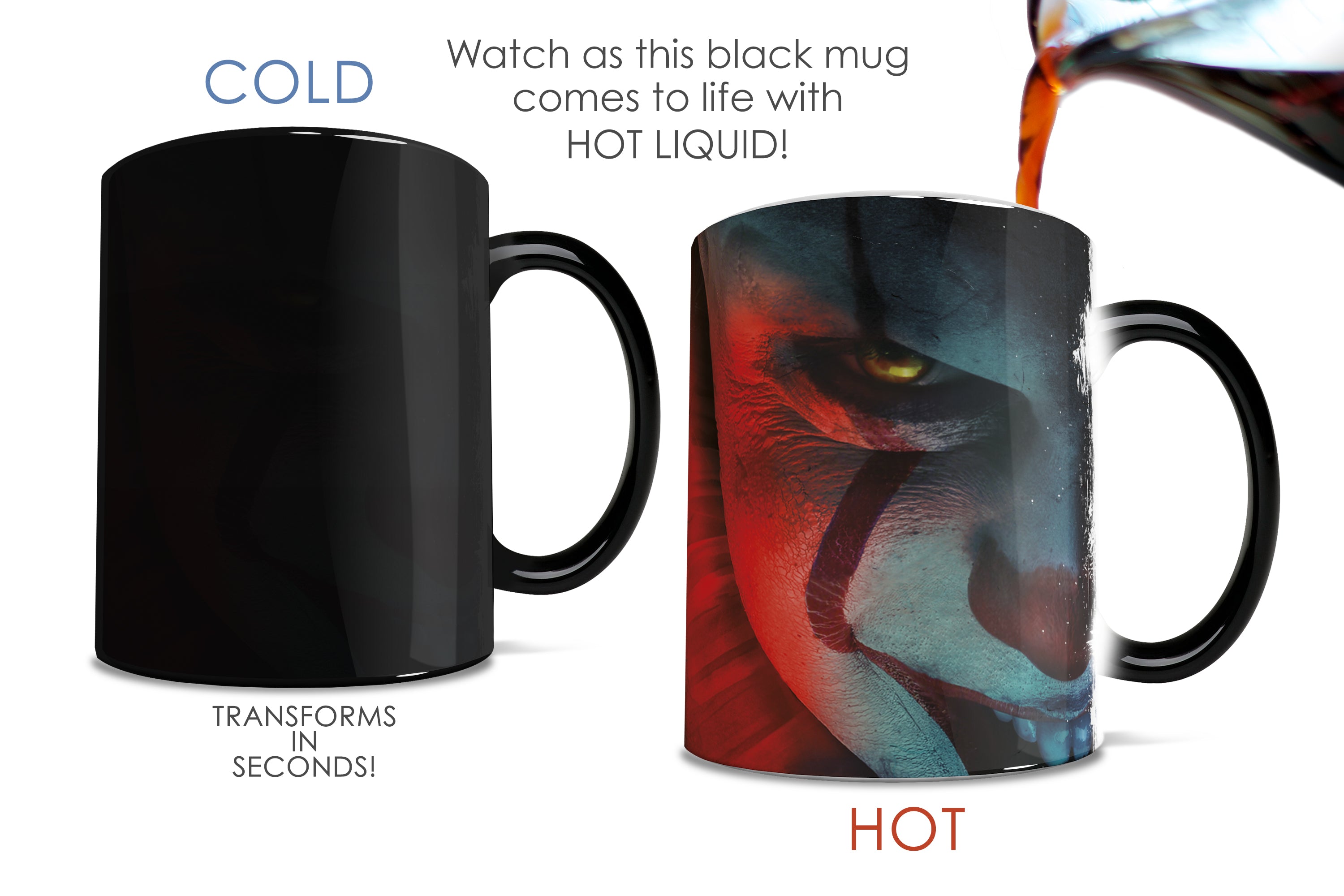 IT: Chapter Two (Sewer Lines)  Morphing Mugs®  Heat-Sensitive Mug MMUG1038