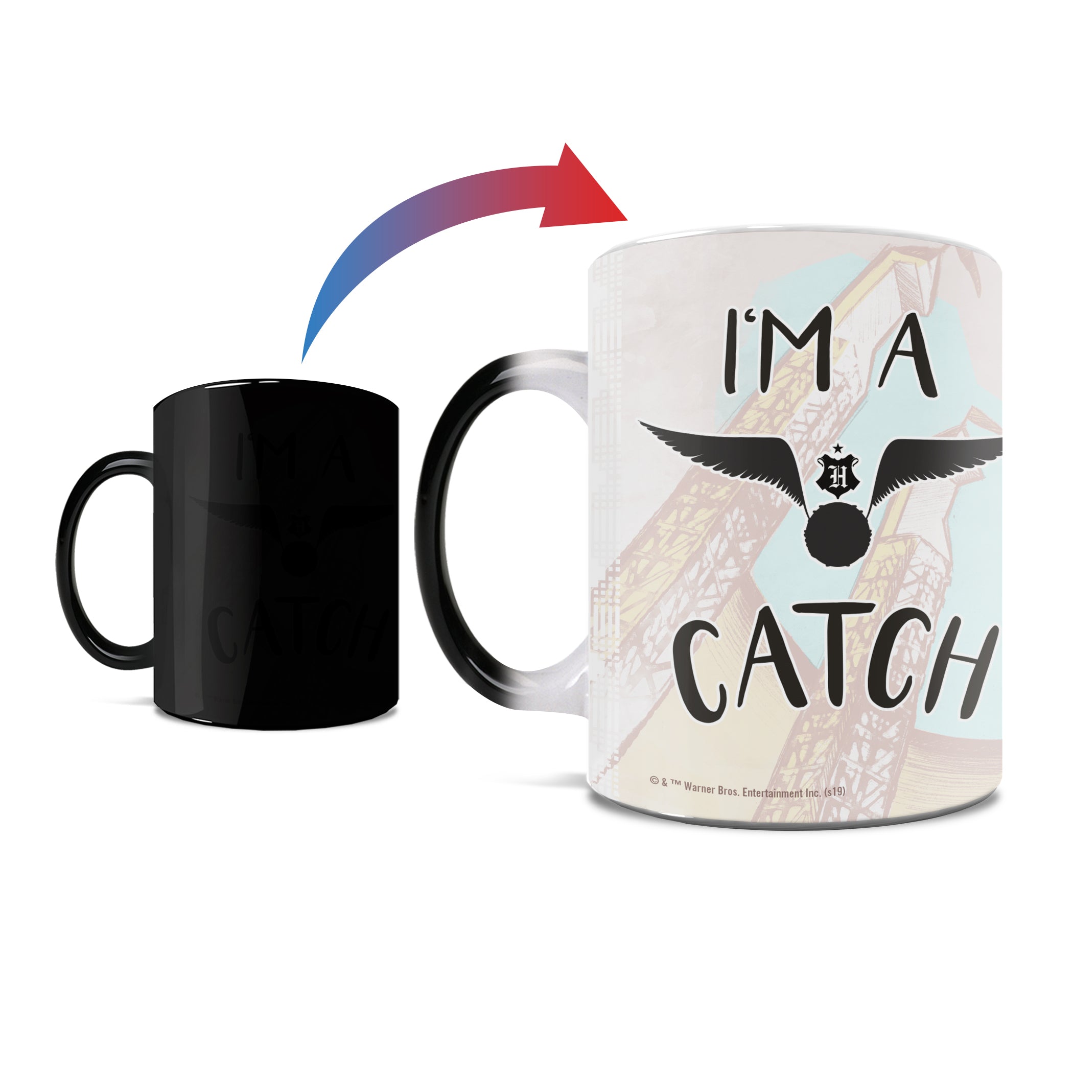 Harry Potter (Im a Catch Hes a Keeper) Morphing Mugs®  Heat-Sensitive Mug MMUG1059