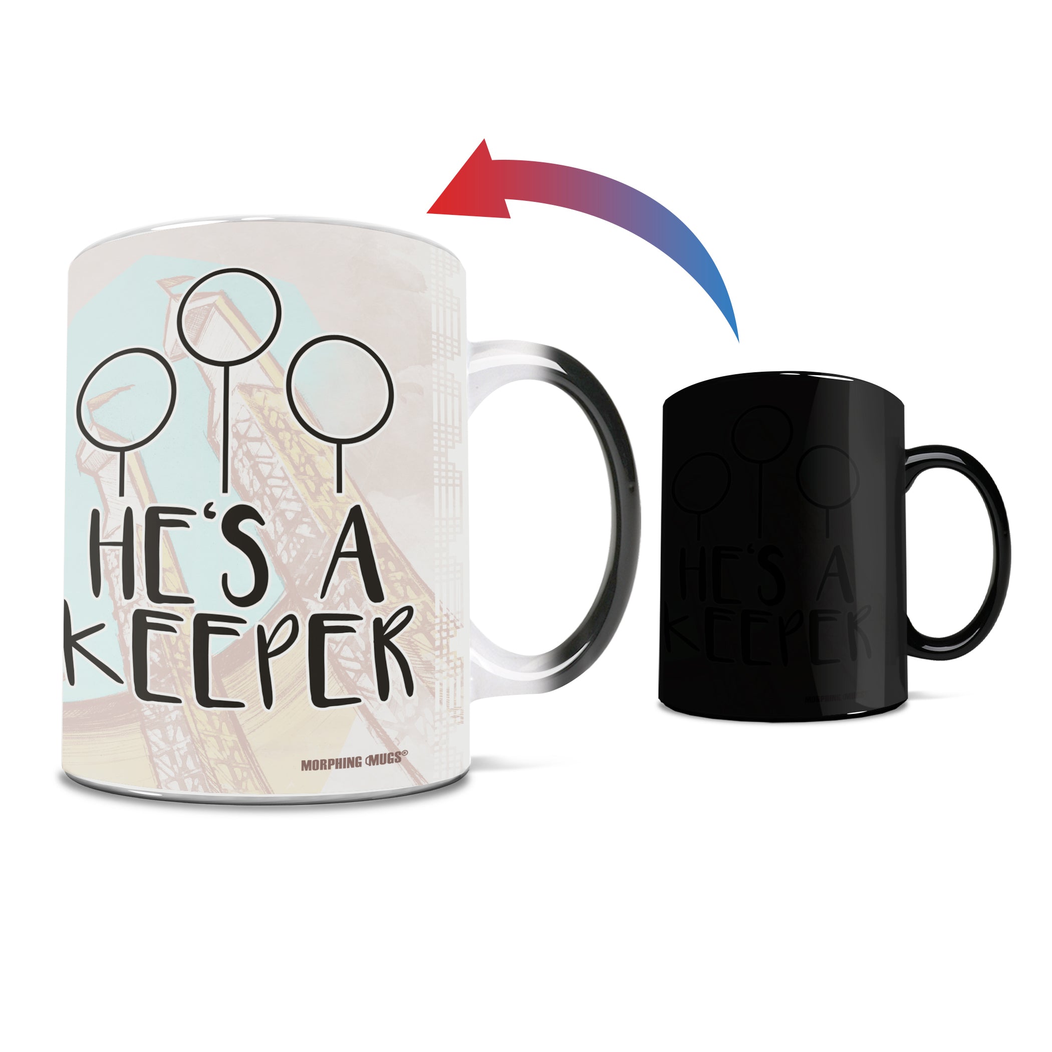 Harry Potter (Im a Catch Hes a Keeper) Morphing Mugs®  Heat-Sensitive Mug MMUG1059
