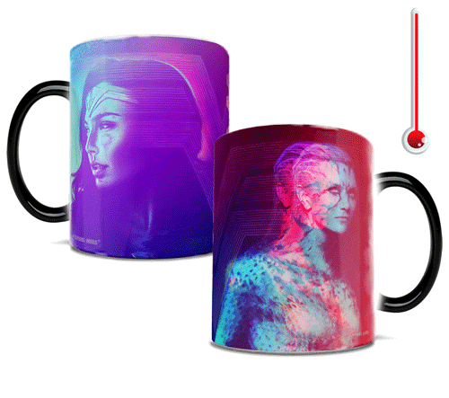 Wonder Woman 1984 (Wonder Woman Versus The Cheetah) Morphing Mugs®  Heat-Sensitive Mug MMUG1092