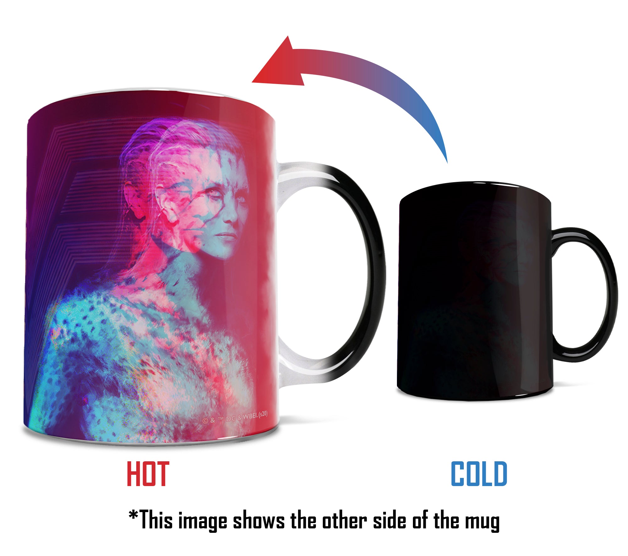 Wonder Woman 1984 (Wonder Woman Versus The Cheetah) Morphing Mugs®  Heat-Sensitive Mug MMUG1092