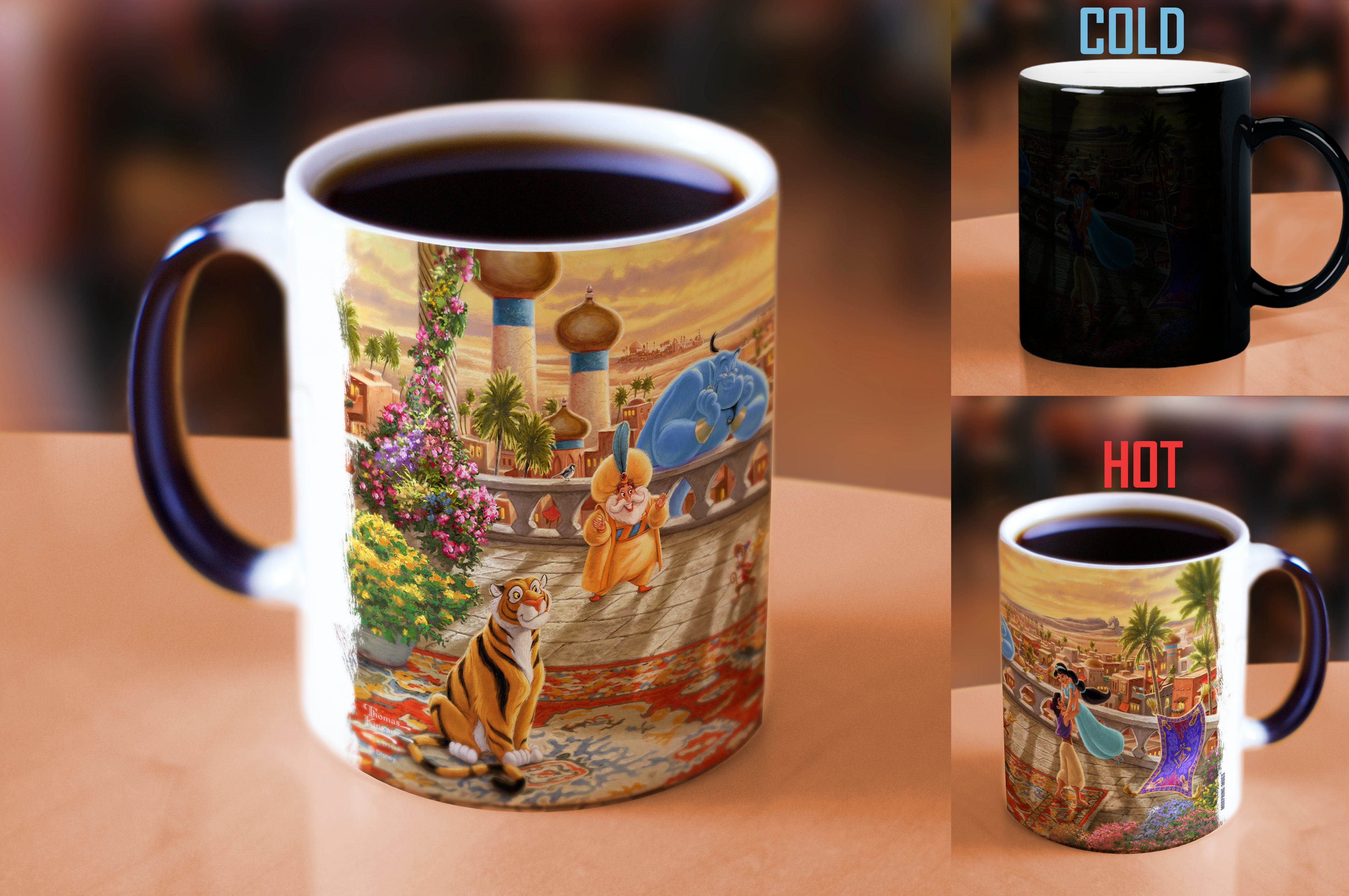 Disney (Jasmine Dancing in the Desert Sunset) Morphing Mugs®  Heat-Sensitive Mug MMUG1093