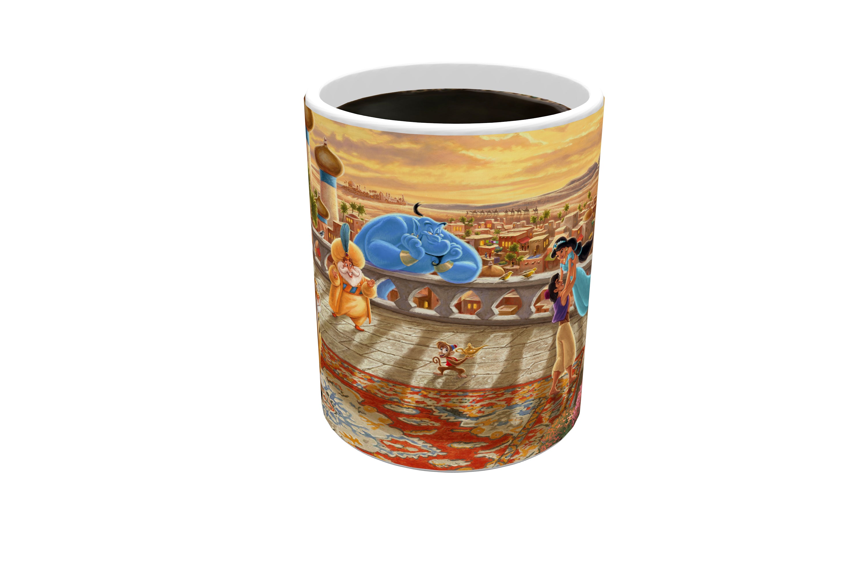 Disney (Jasmine Dancing in the Desert Sunset) Morphing Mugs®  Heat-Sensitive Mug MMUG1093