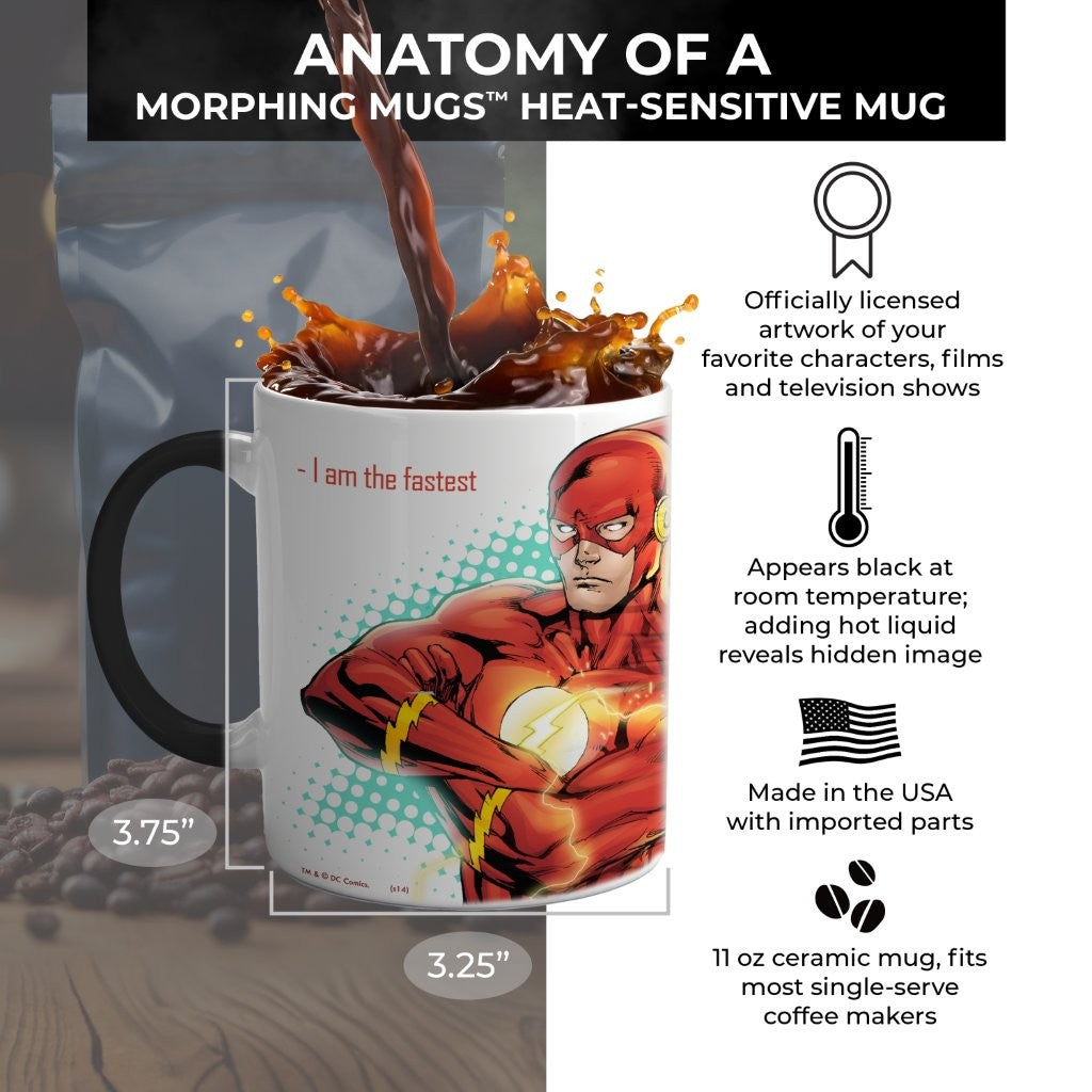DC Comics (Justice League - Flash) Morphing Mugs® Heat-Sensitive Mug MMUG109