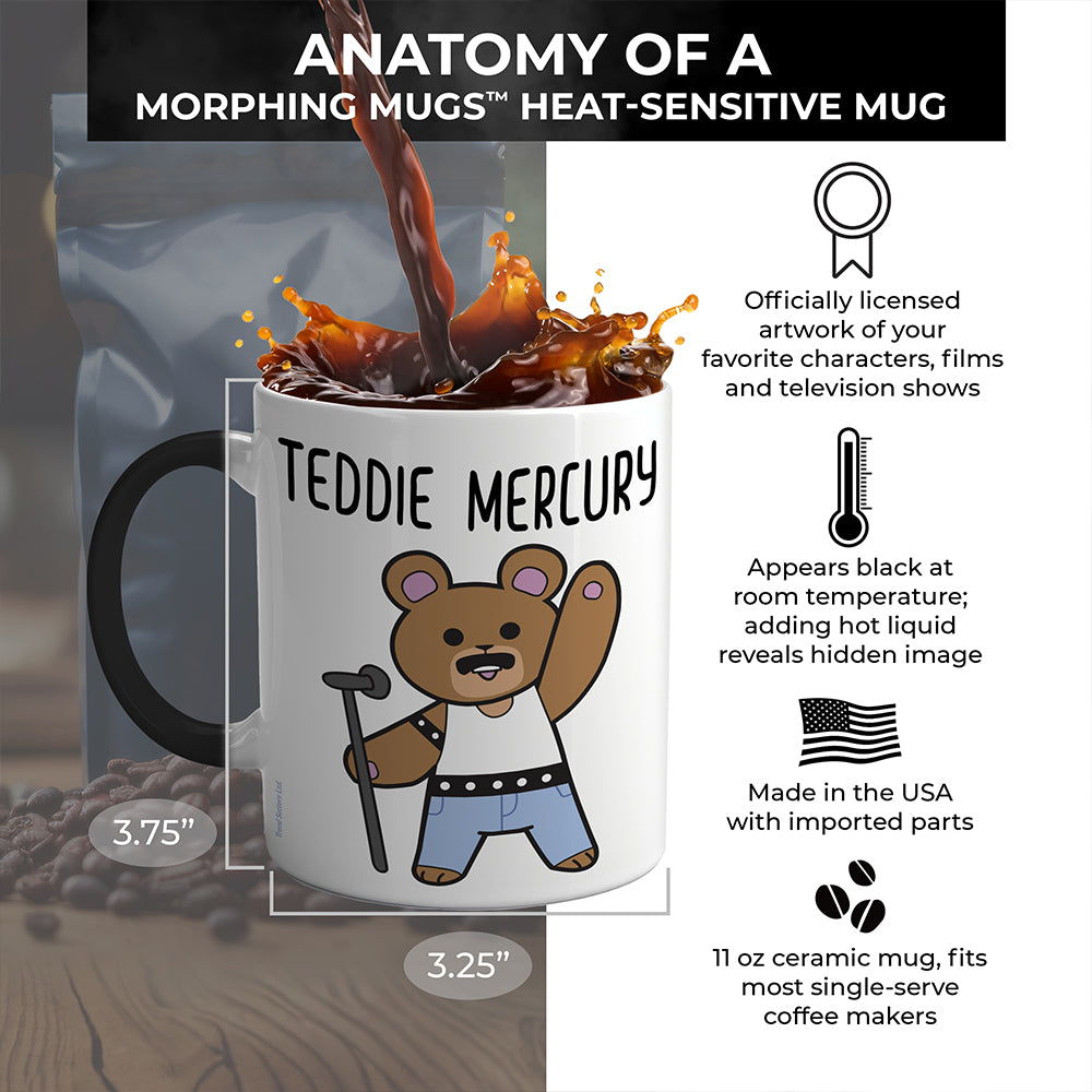 Trend Setter Original (Teddie Mercury) Morphing Mugs®  Heat-Sensitive Mug MMUG1109