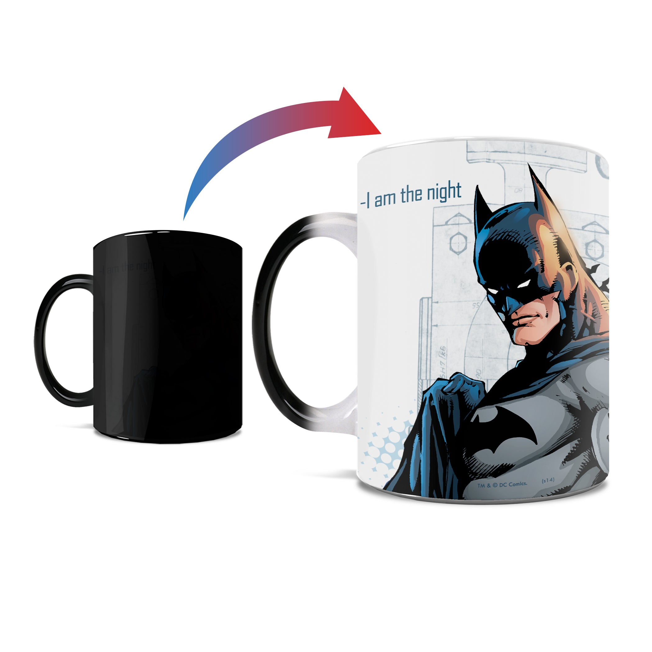 DC Comics (Justice League - Batman) Morphing Mugs® Heat-Sensitive Mug MMUG111