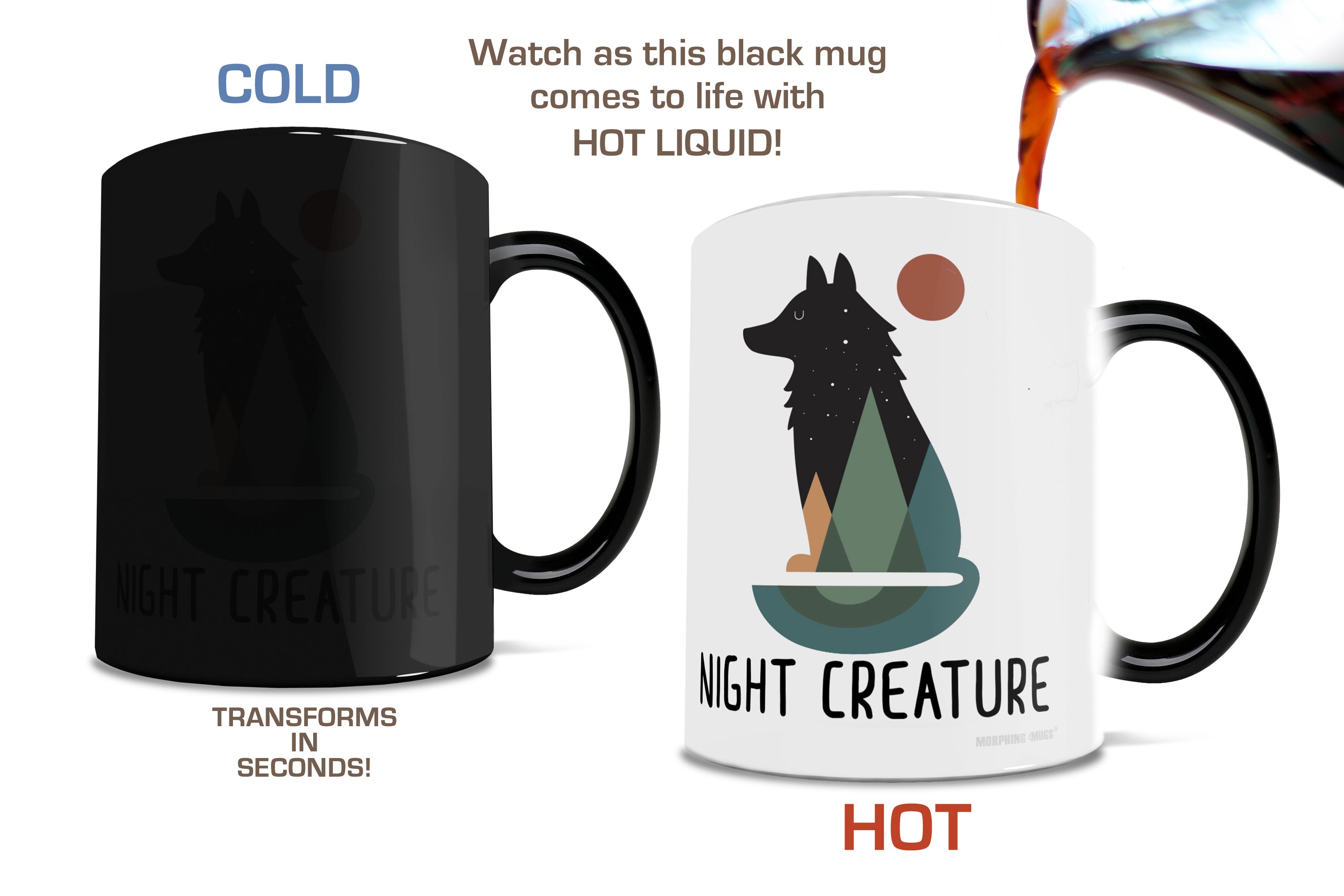 Trend Setter Original (Night Creature) Morphing Mugs®  Heat-Sensitive Mug MMUG1111