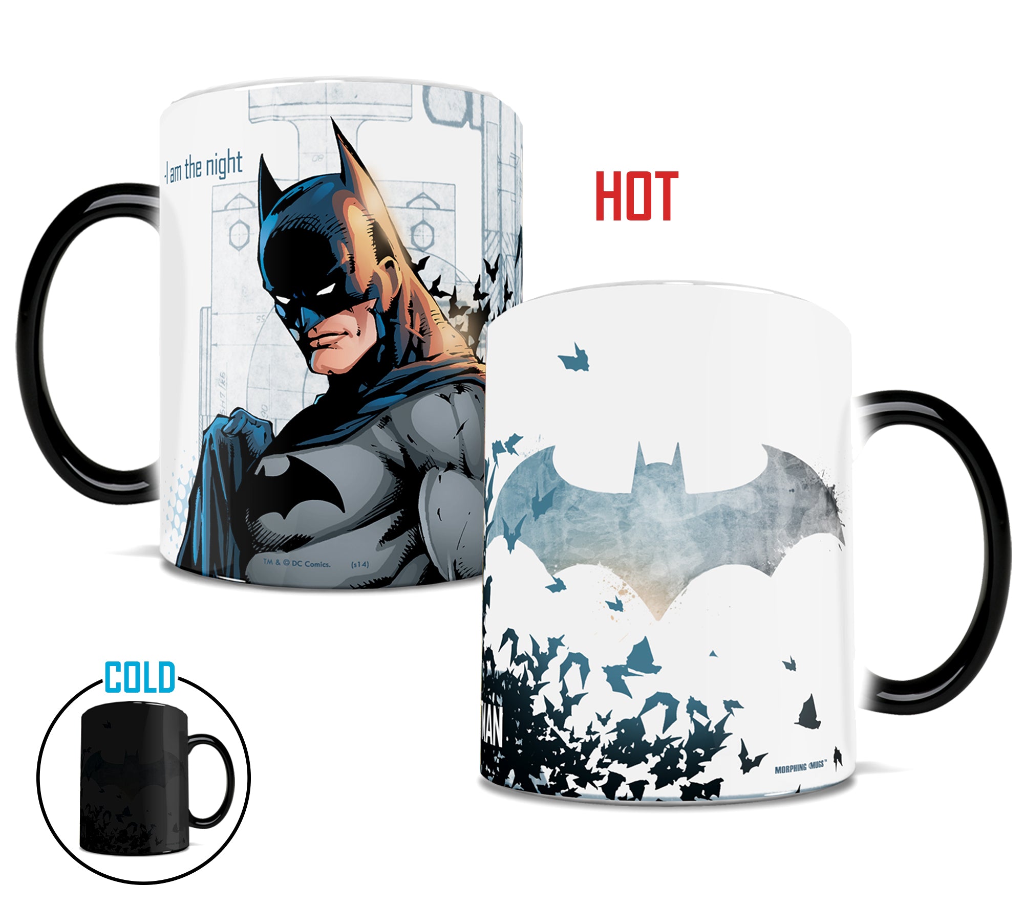DC Comics (Justice League - Batman) Morphing Mugs® Heat-Sensitive Mug MMUG111