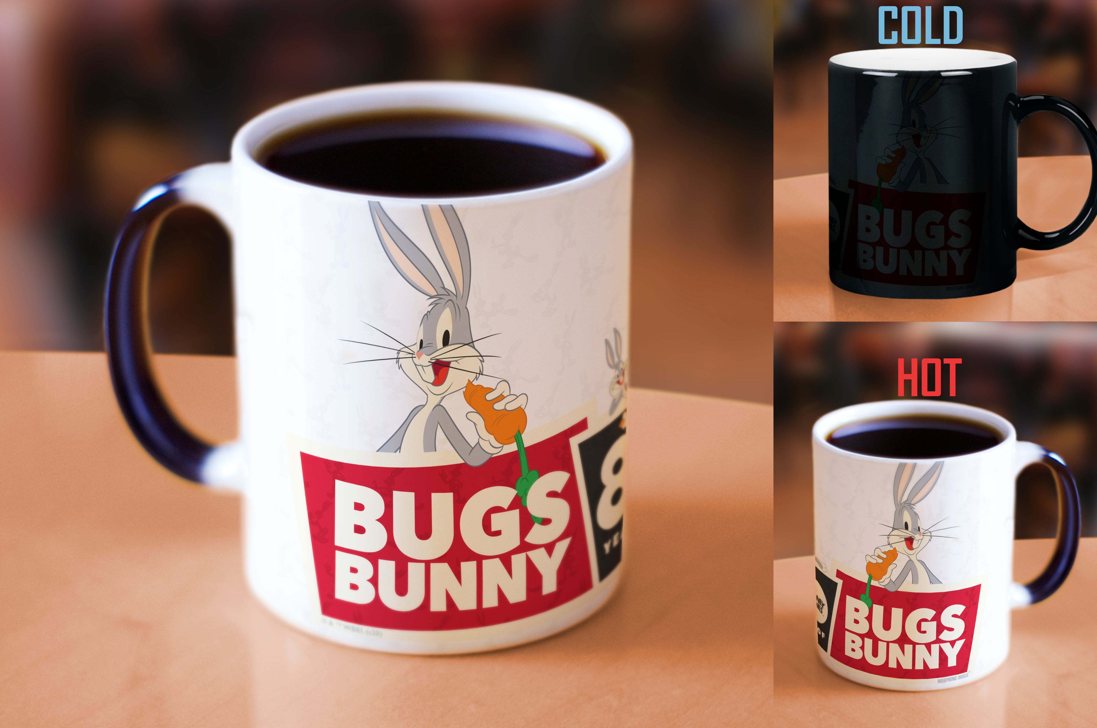 Looney Tunes (Bugs Bunny 80th Anniversary) Morphing Mugs®  Heat-Sensitive Mug MMUG1134