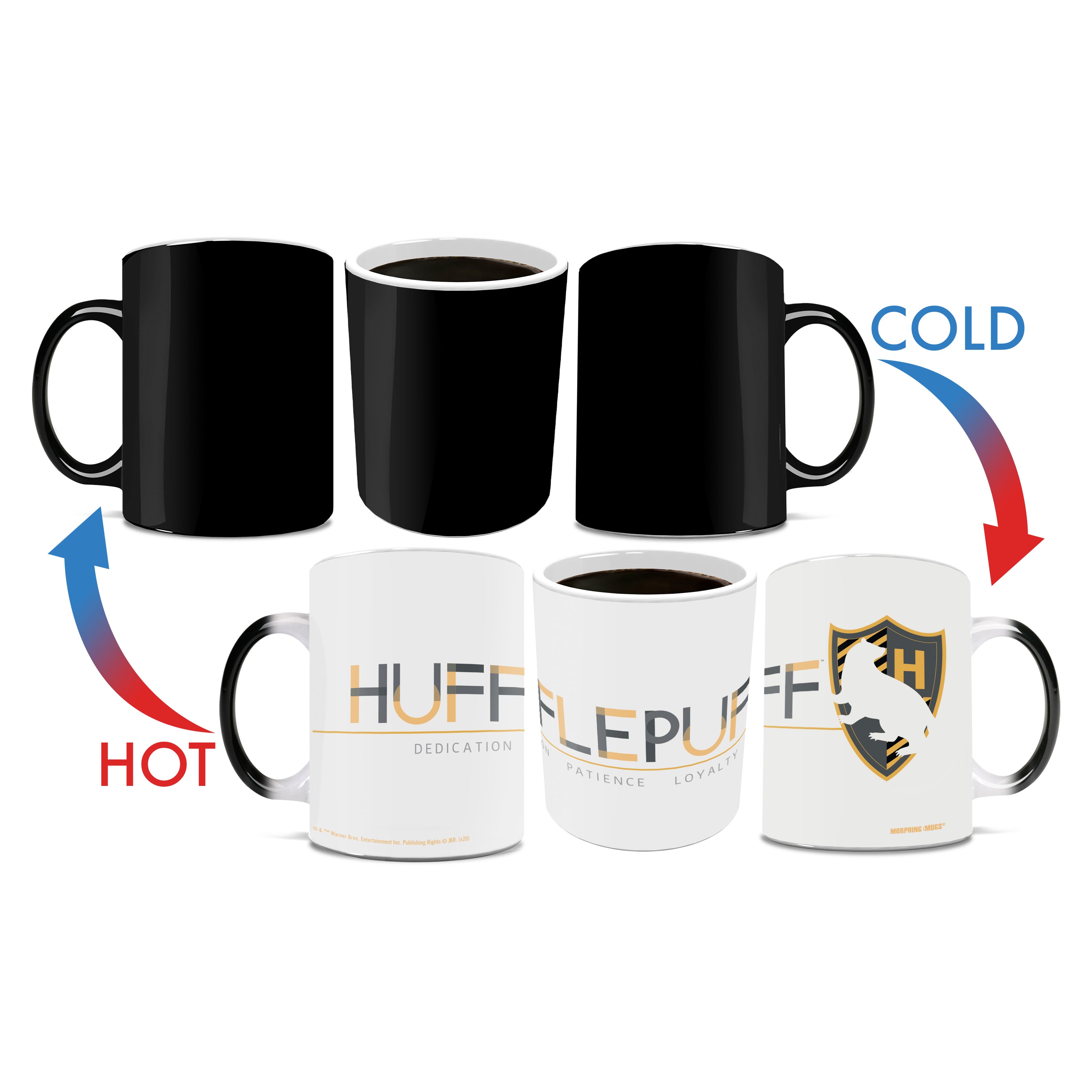 Harry Potter (Discover Hufflepuff) Morphing Mugs®  Heat-Sensitive Mug MMUG1136