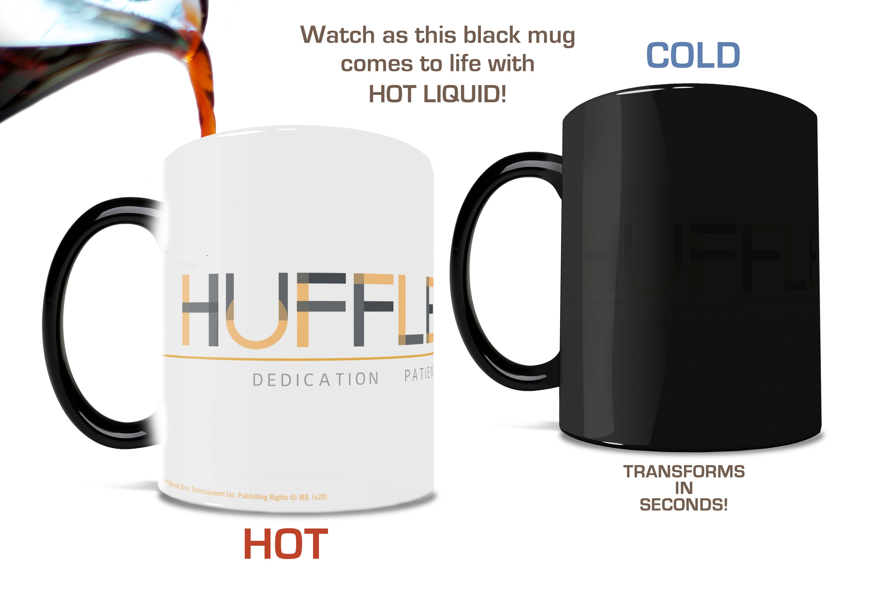 Harry Potter (Discover Hufflepuff) Morphing Mugs®  Heat-Sensitive Mug MMUG1136