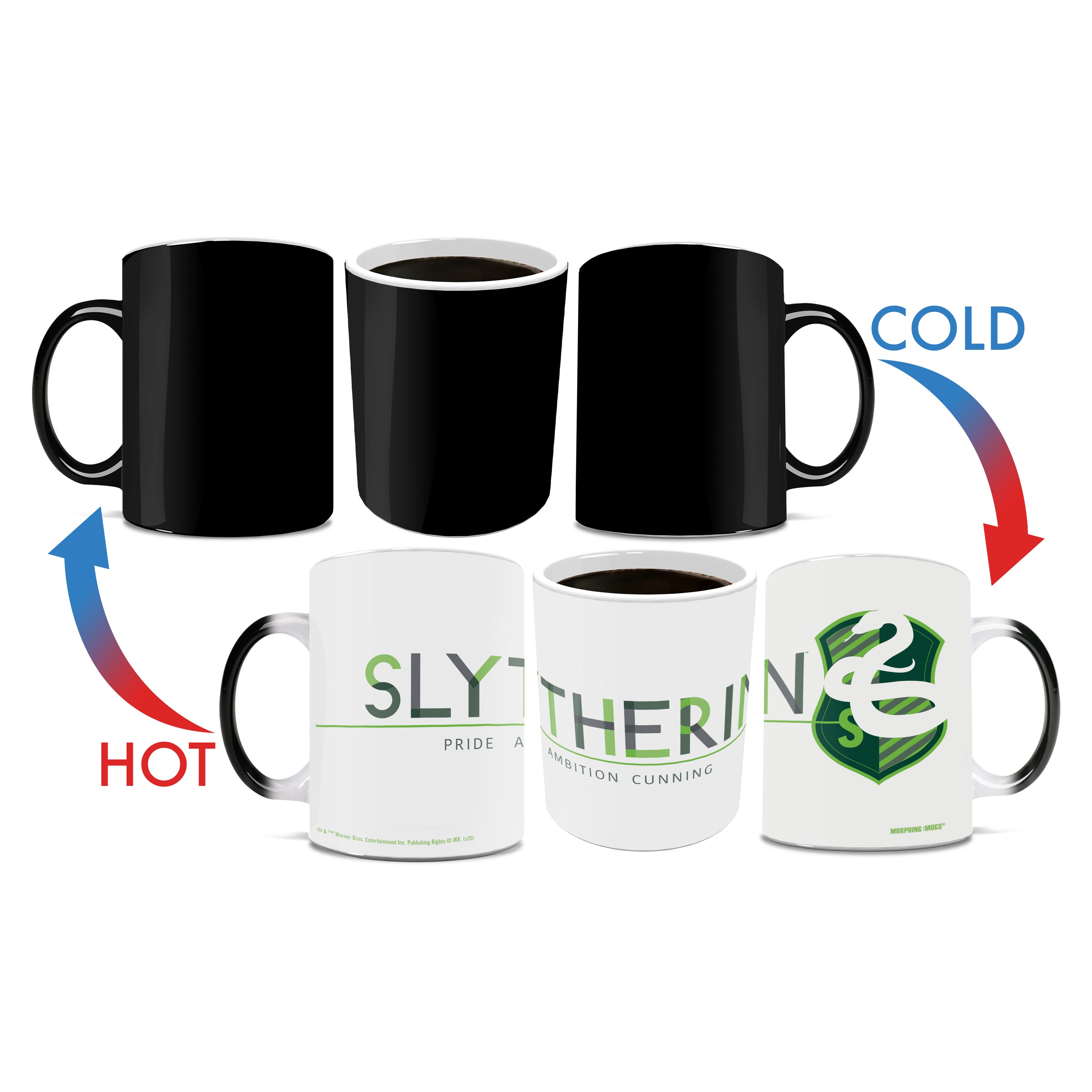 Harry Potter (Discover Slytherin) Morphing Mugs®  Heat-Sensitive Mug MMUG1138