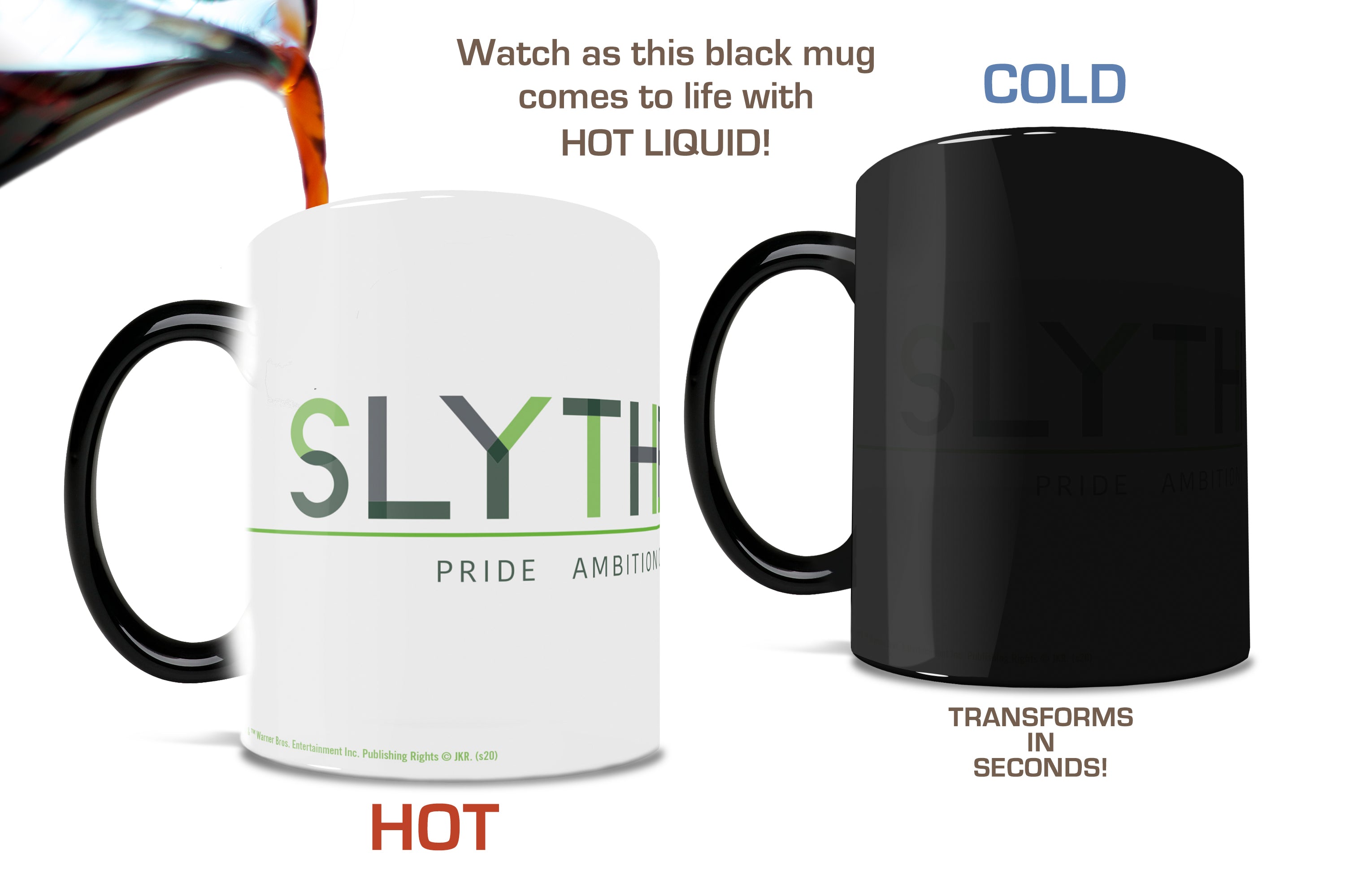 Harry Potter (Discover Slytherin) Morphing Mugs®  Heat-Sensitive Mug MMUG1138