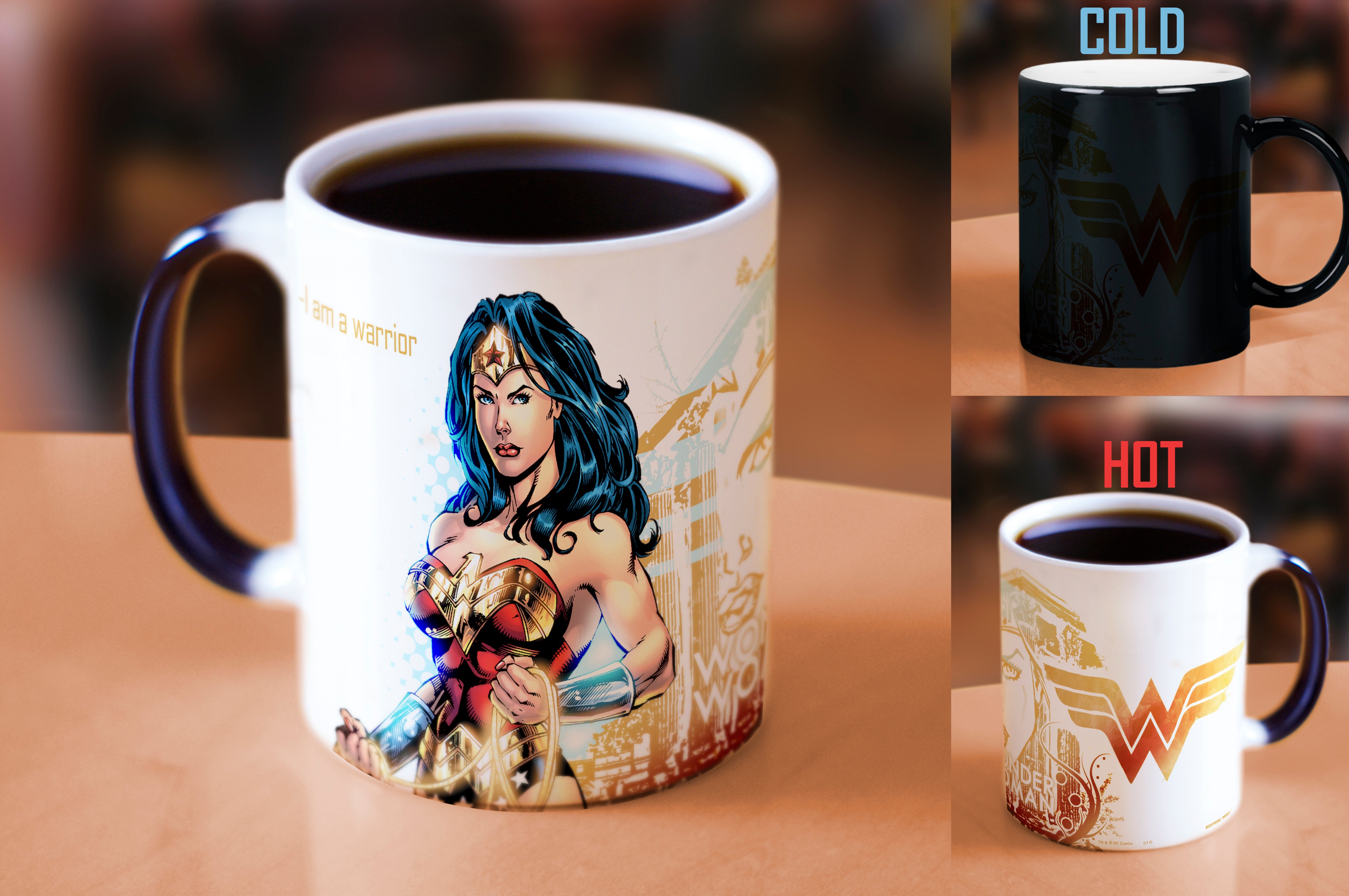 DC Comics (Justice League - Wonder Woman) Morphing Mugs® Heat-Sensitive Mug MMUG113