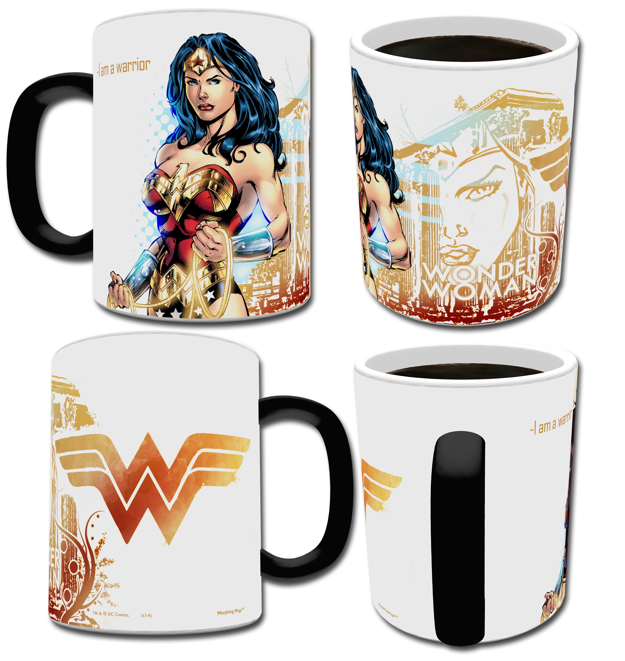 DC Comics (Justice League - Wonder Woman) Morphing Mugs® Heat-Sensitive Mug MMUG113