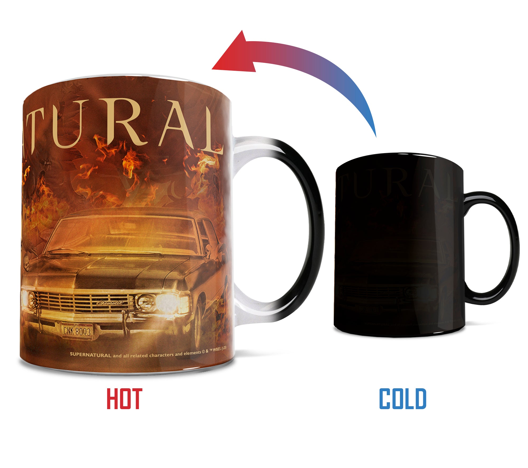 Supernatural (Join The Hunt) Morphing Mugs®  Heat-Sensitive Mug MMUG1148