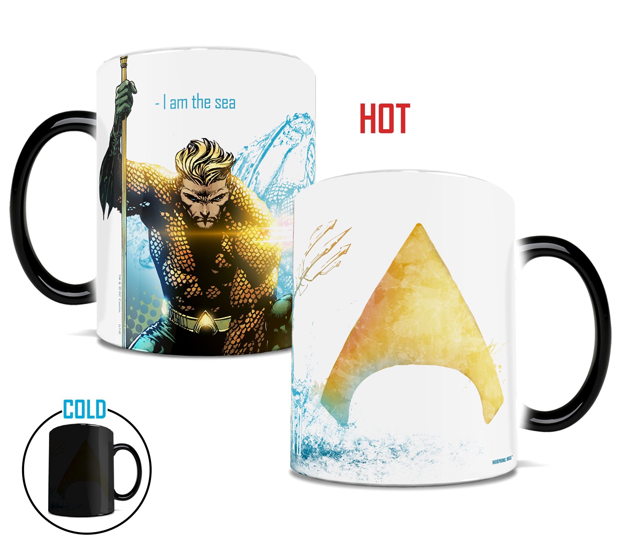 DC Comics (Justice League - Aquaman) Morphing Mugs® Heat-Sensitive Mug MMUG114