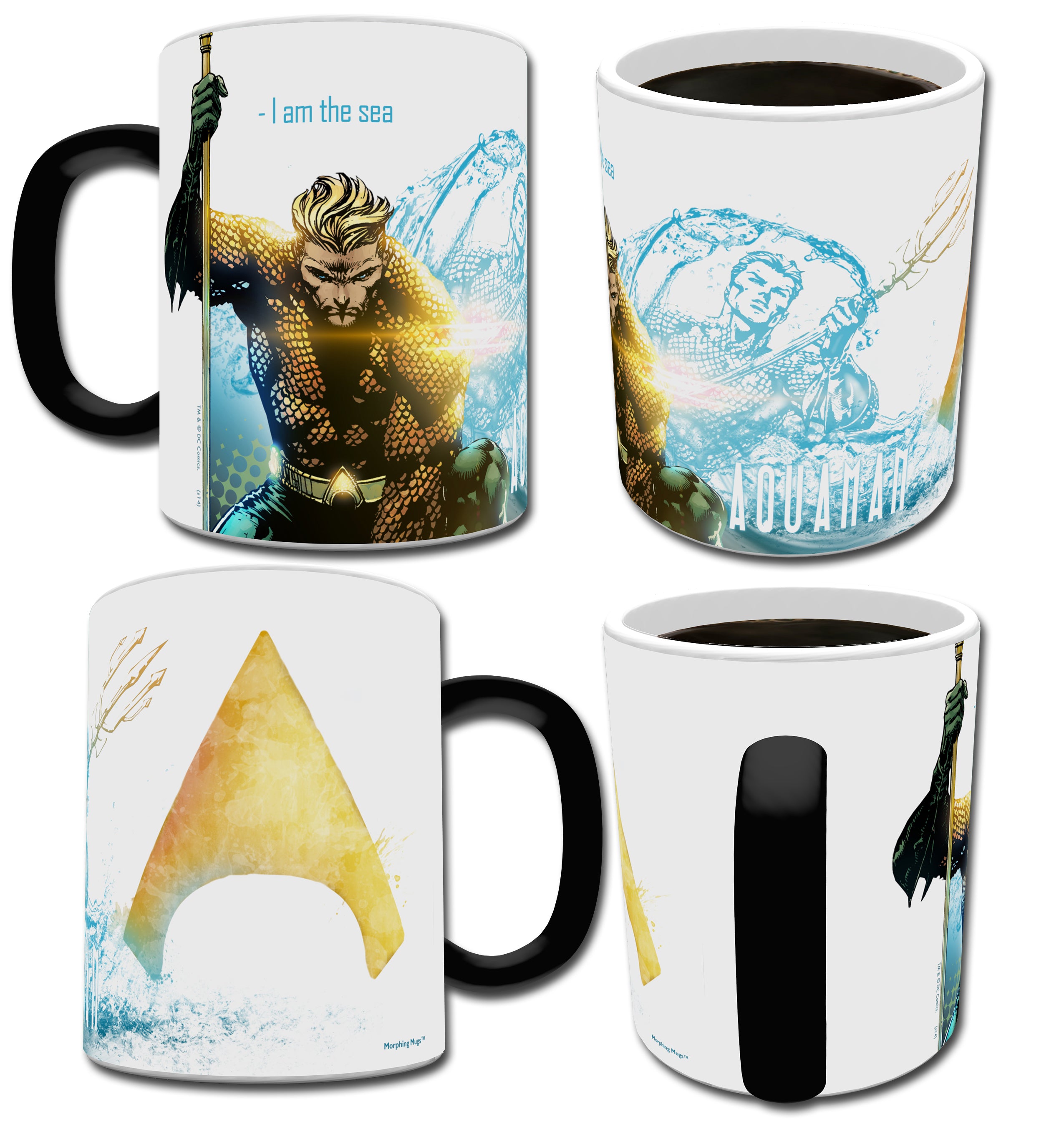 DC Comics (Justice League - Aquaman) Morphing Mugs® Heat-Sensitive Mug MMUG114