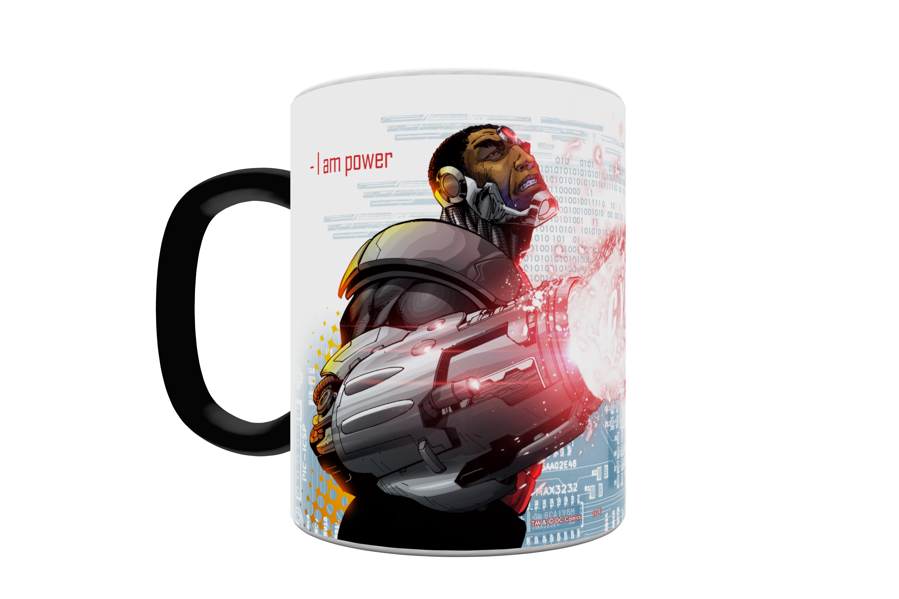 DC Comics (Justice League - Cyborg) Morphing Mugs® Heat-Sensitive Mug MMUG115