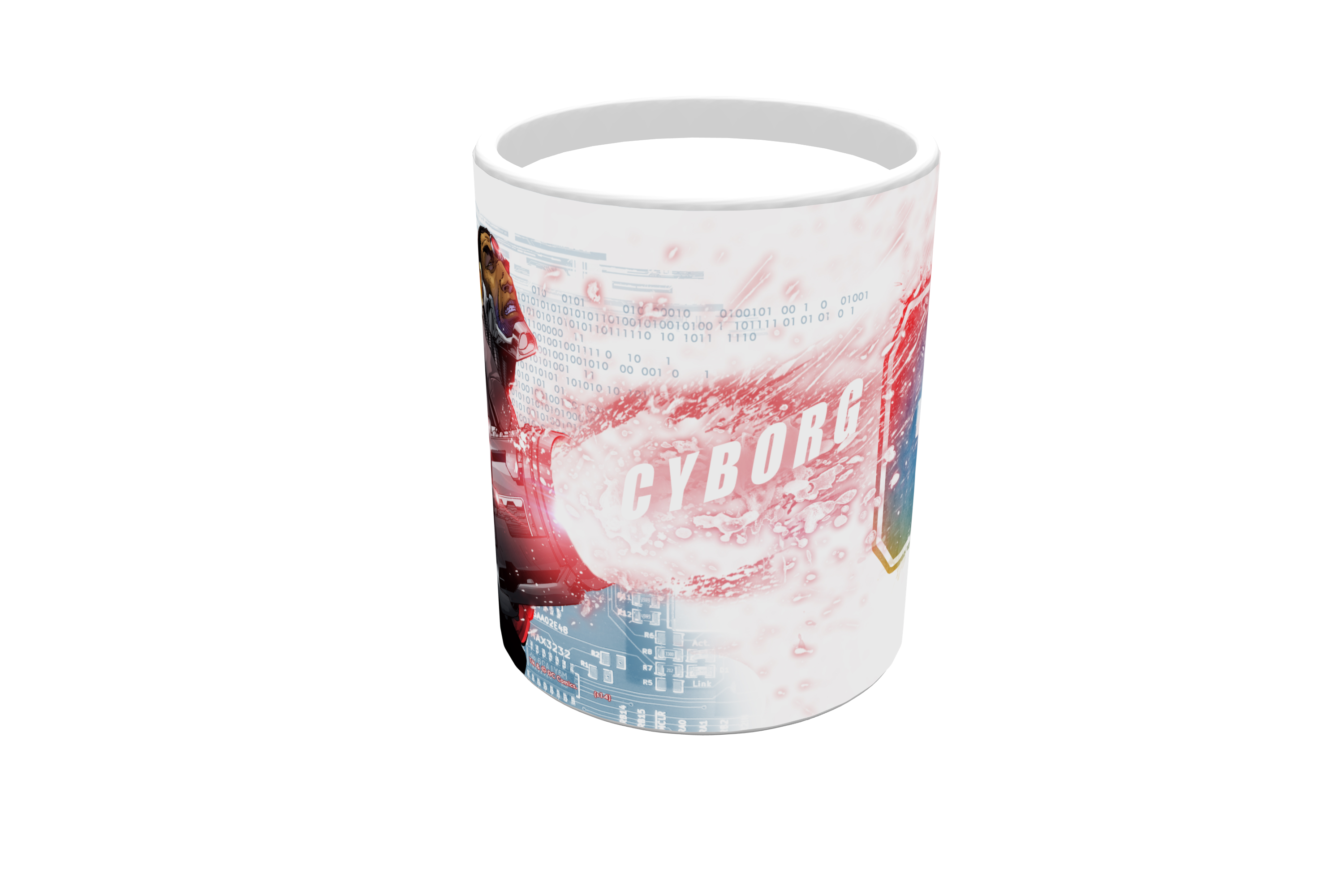 DC Comics (Justice League - Cyborg) Morphing Mugs® Heat-Sensitive Mug MMUG115