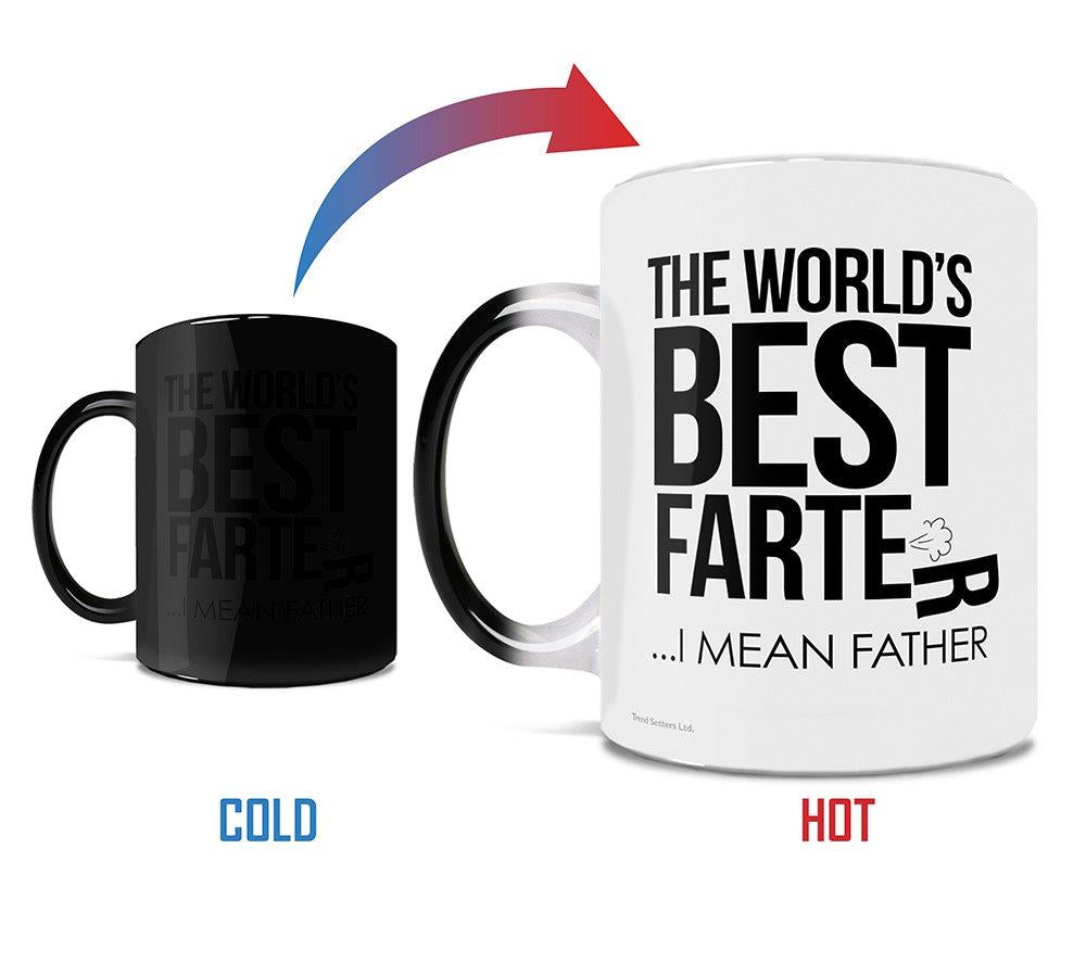 Parent Collection (The Worlds Best Farter - Father) Morphing Mugs® Heat-Sensitive Mug MMUG1160