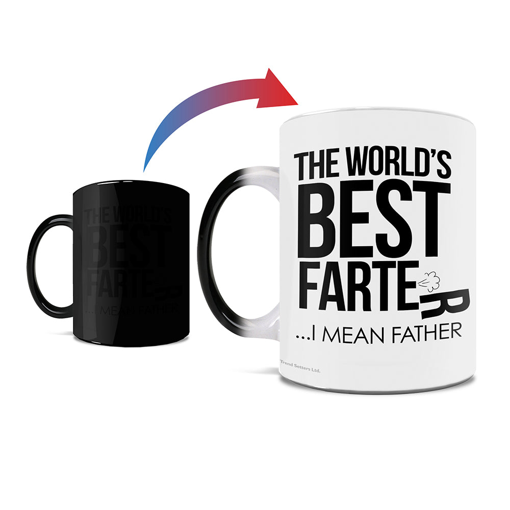 Parent Collection (The Worlds Best Farter - Father) Morphing Mugs® Heat-Sensitive Mug MMUG1160