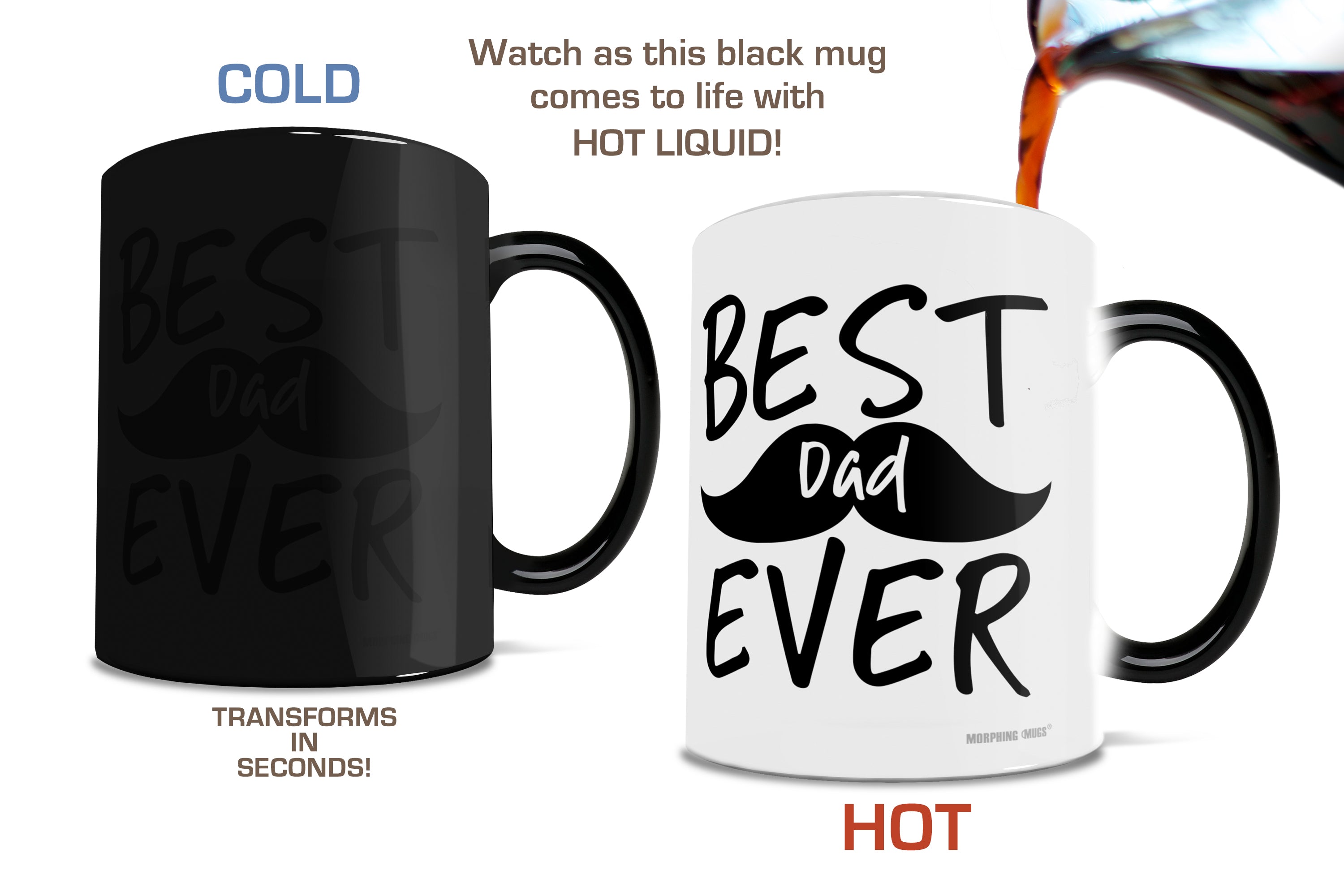 Parent Collection (Best Dad Ever) Morphing Mugs®  Heat-Sensitive Mug MMUG1163