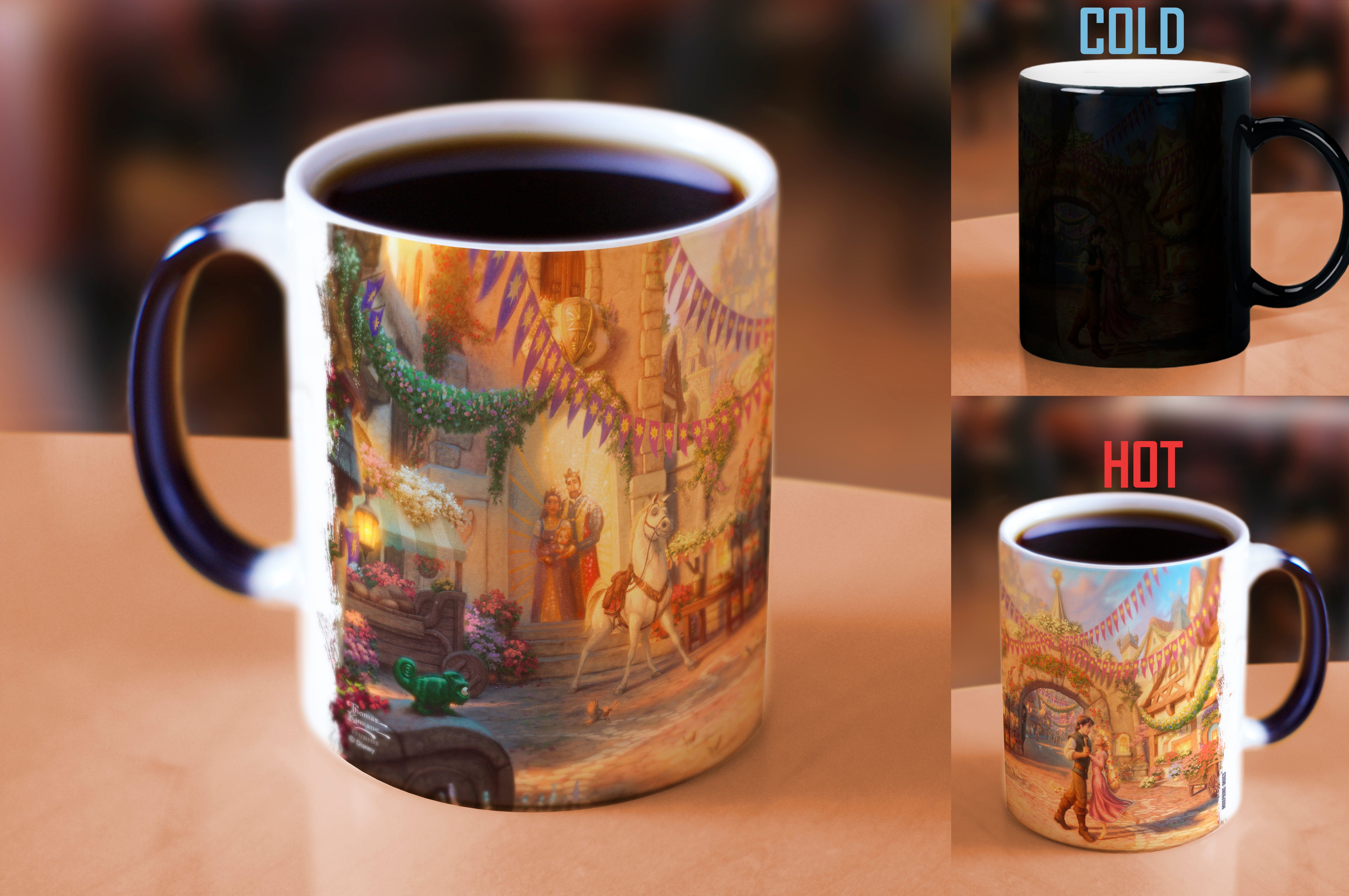 Disney (Rapunzel Dancing in the Sunlit Courtyard) Morphing Mugs®  Heat-Sensitive Mug MMUG1165
