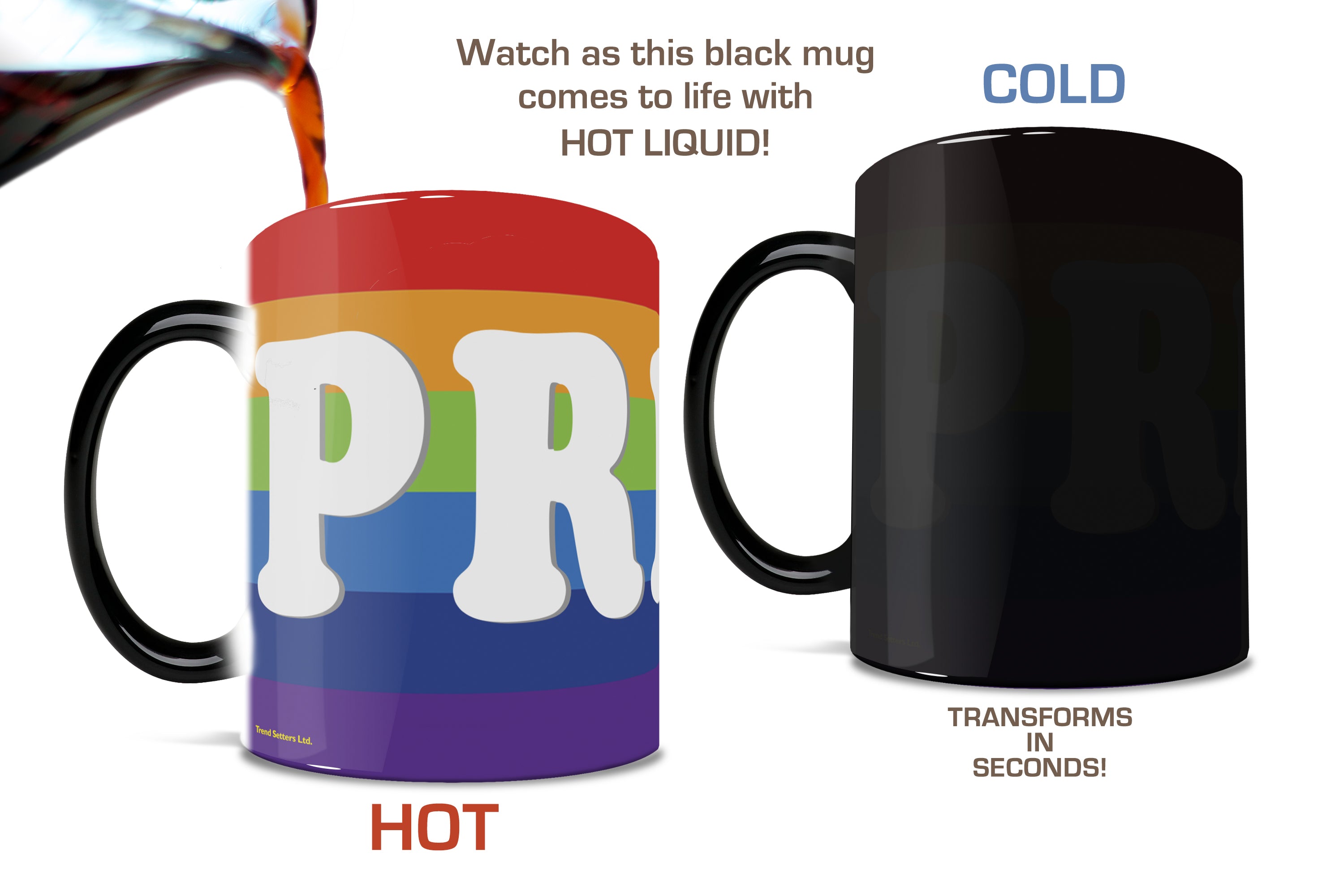 Pride Collection (LGBTQ+ Pride) Morphing Mugs®  Heat-Sensitive Mug MMUG1170