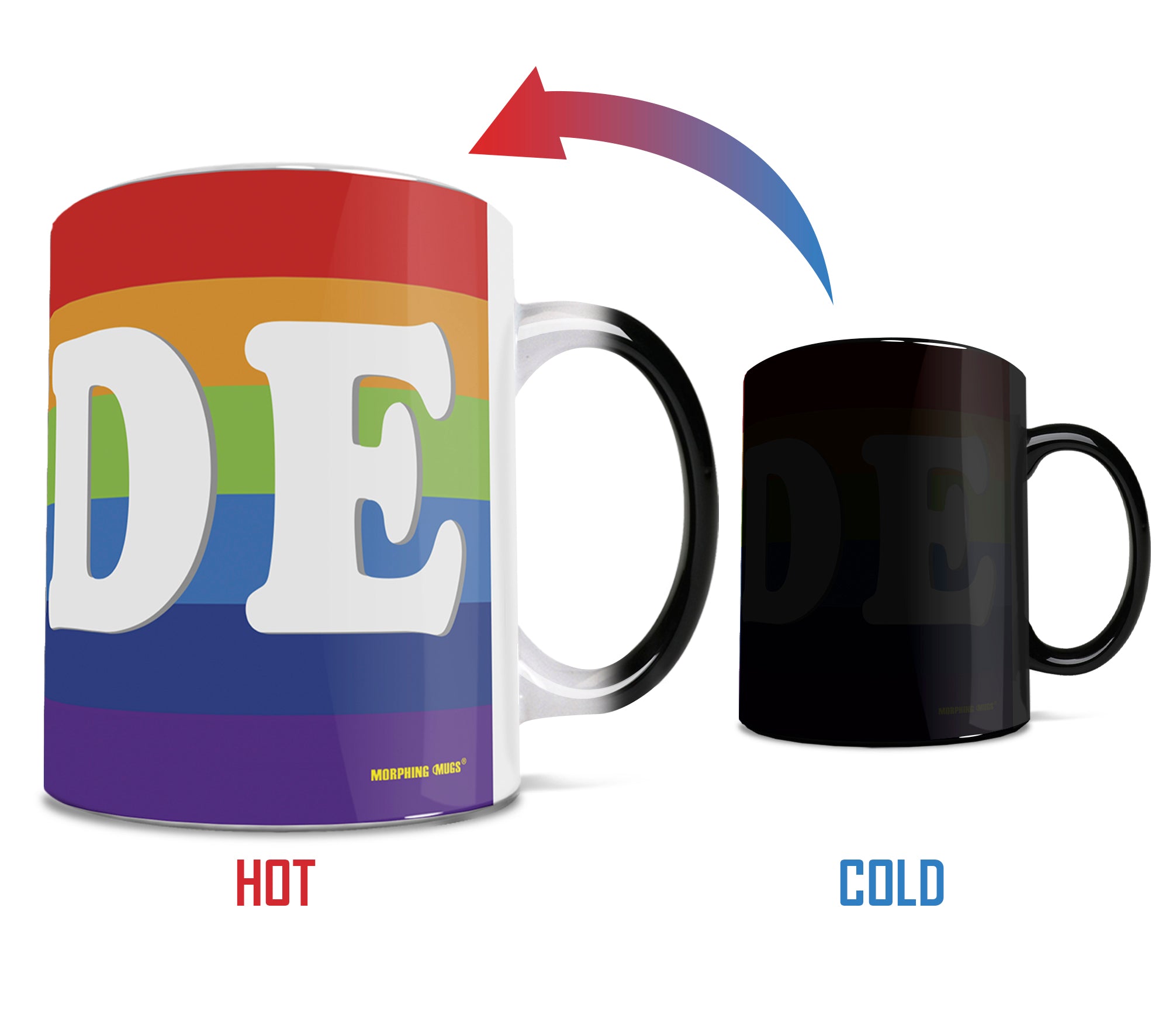 Pride Collection (LGBTQ+ Pride) Morphing Mugs®  Heat-Sensitive Mug MMUG1170