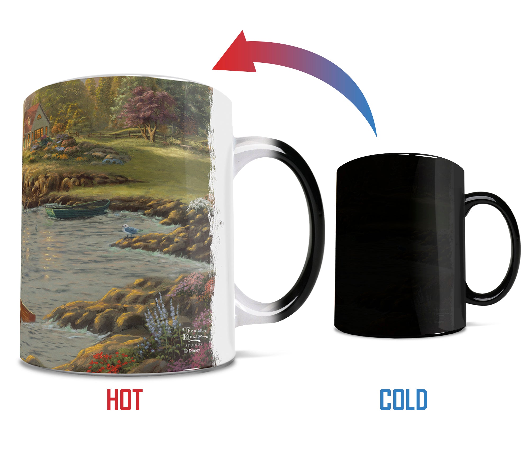 Disney (Mickey and Minnie Mouse - Lighthouse Cove) Morphing Mugs®  Heat-Sensitive Mug MMUG1179