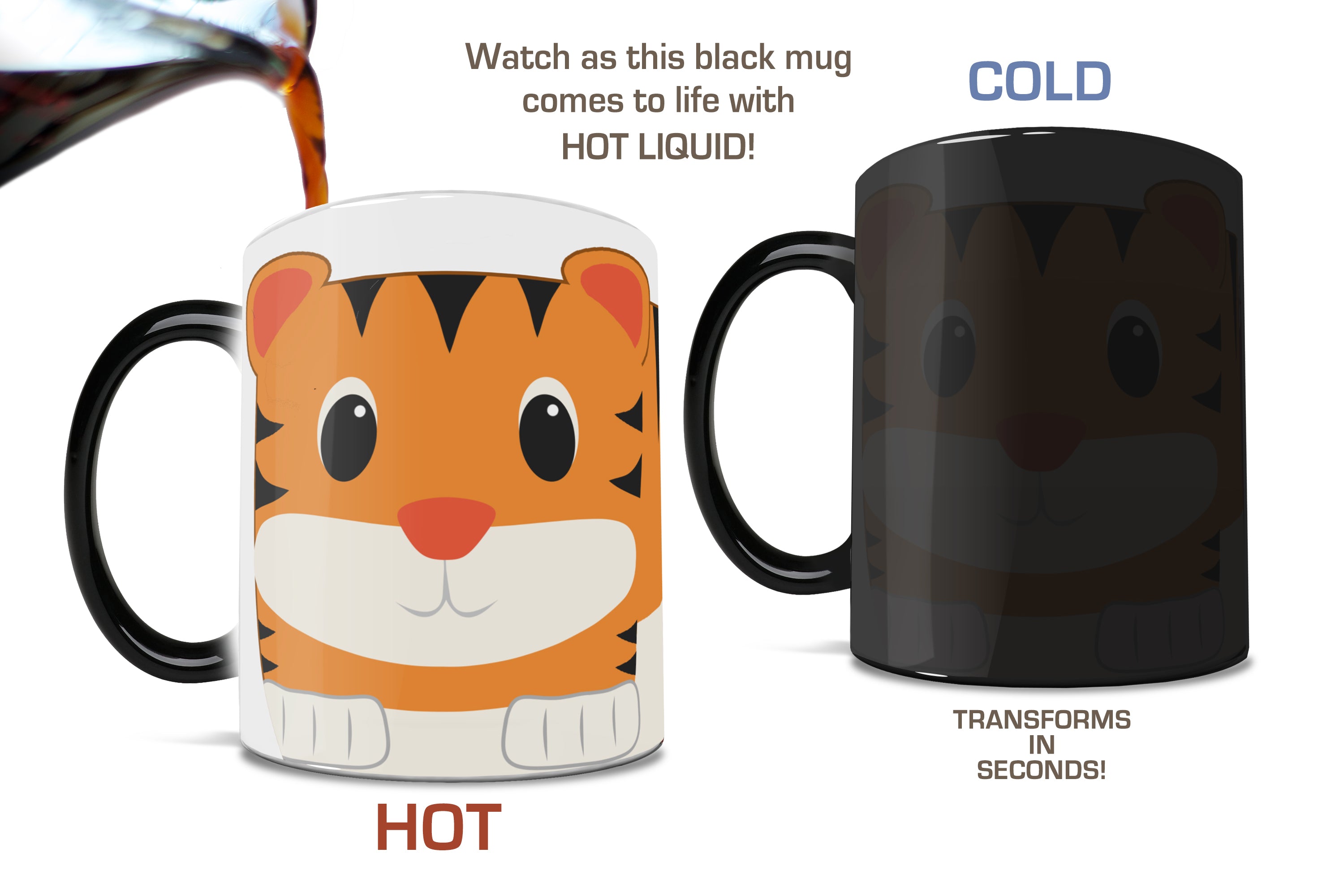 Tiger Morphing Mugs®  Heat-Sensitive Mug MMUG119