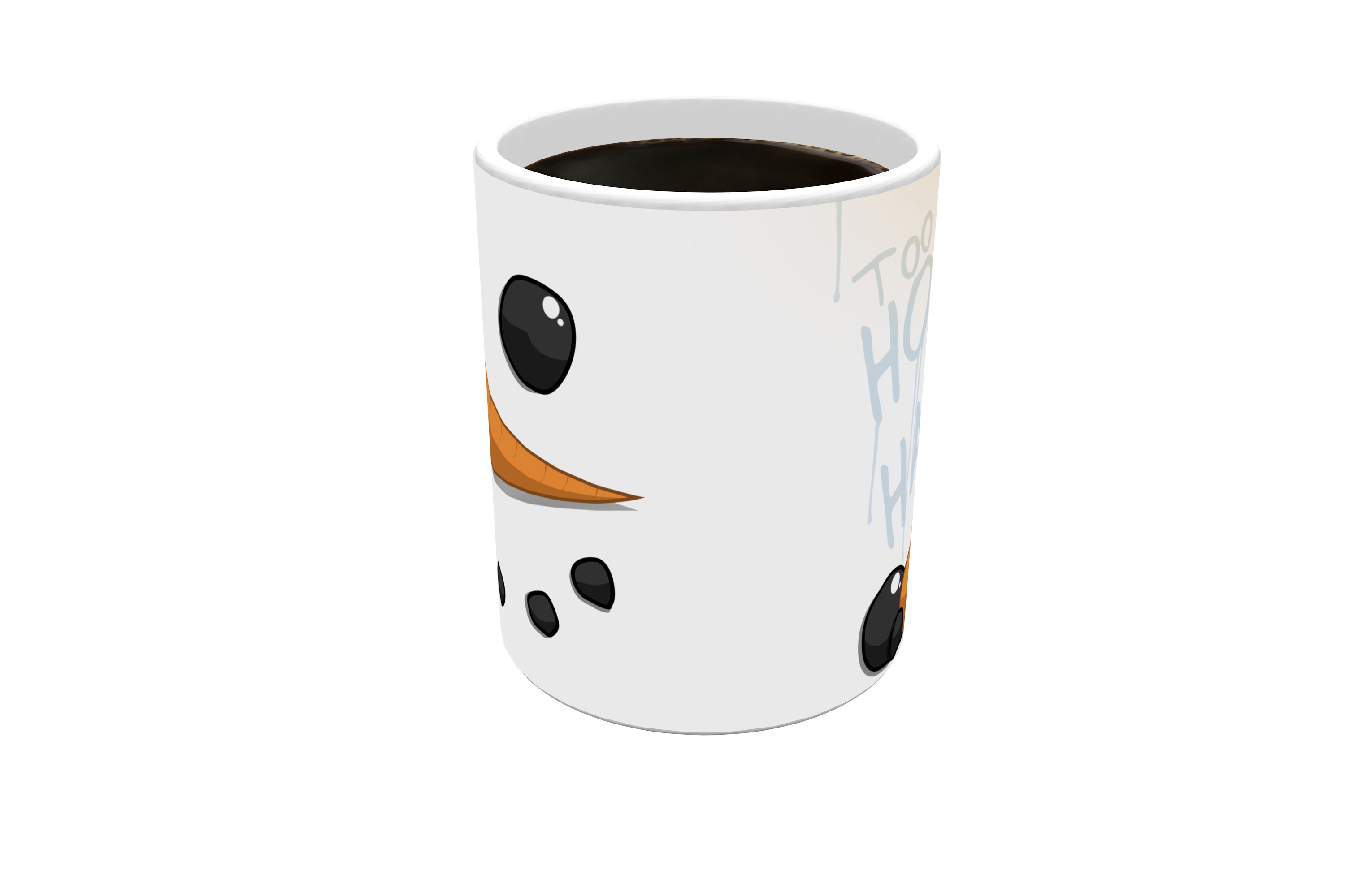 Christmas Collection (Melting Snowman - Too Hot To Handle) Morphing Mugs® Heat-Sensitive Mug MMUG120