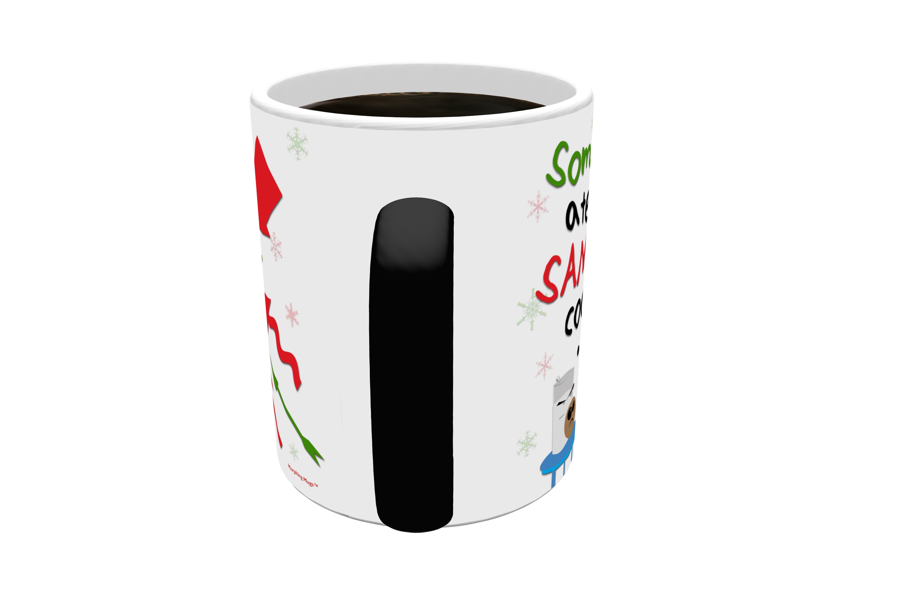Christmas Collection (Rudolph Did It) Morphing Mugs®  Heat-Sensitive Mug MMUG121