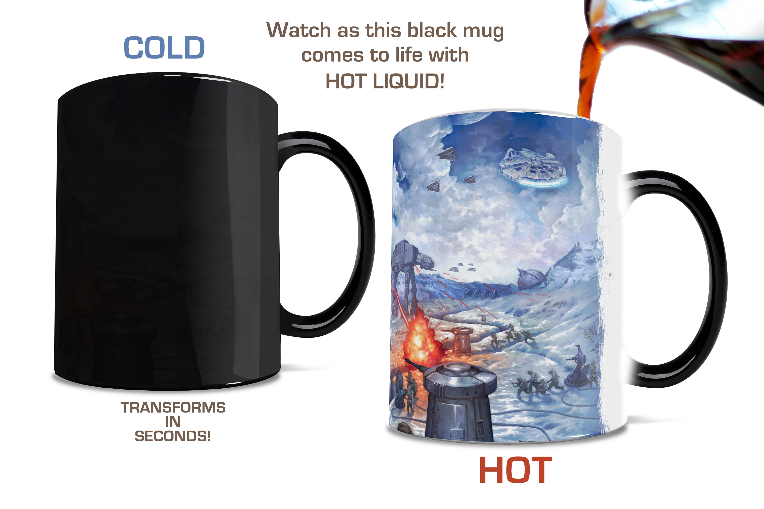 Star Wars (The Battle of Hoth) Morphing Mugs®  Heat-Sensitive Mug MMUG1213