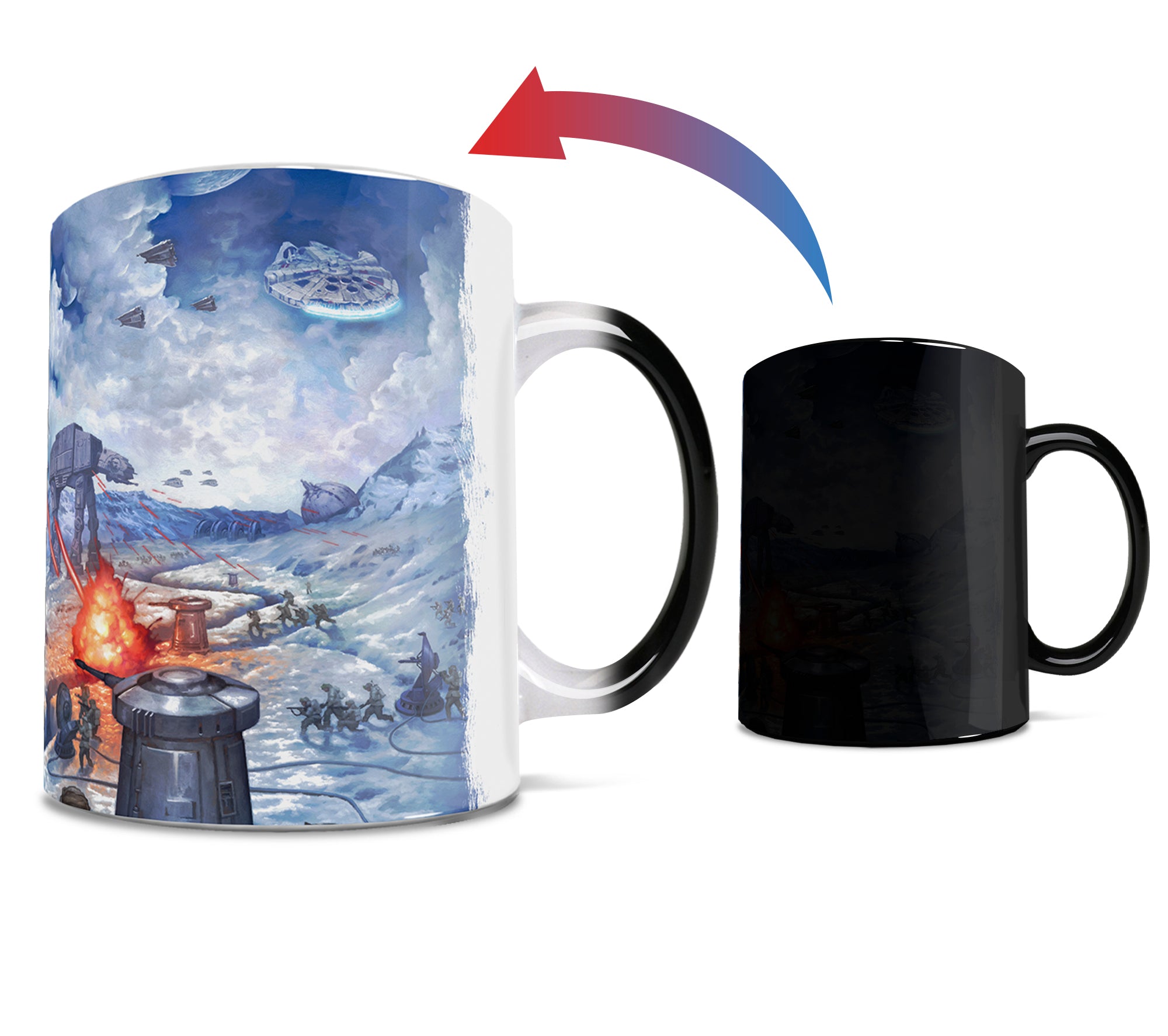 Star Wars (The Battle of Hoth) Morphing Mugs®  Heat-Sensitive Mug MMUG1213
