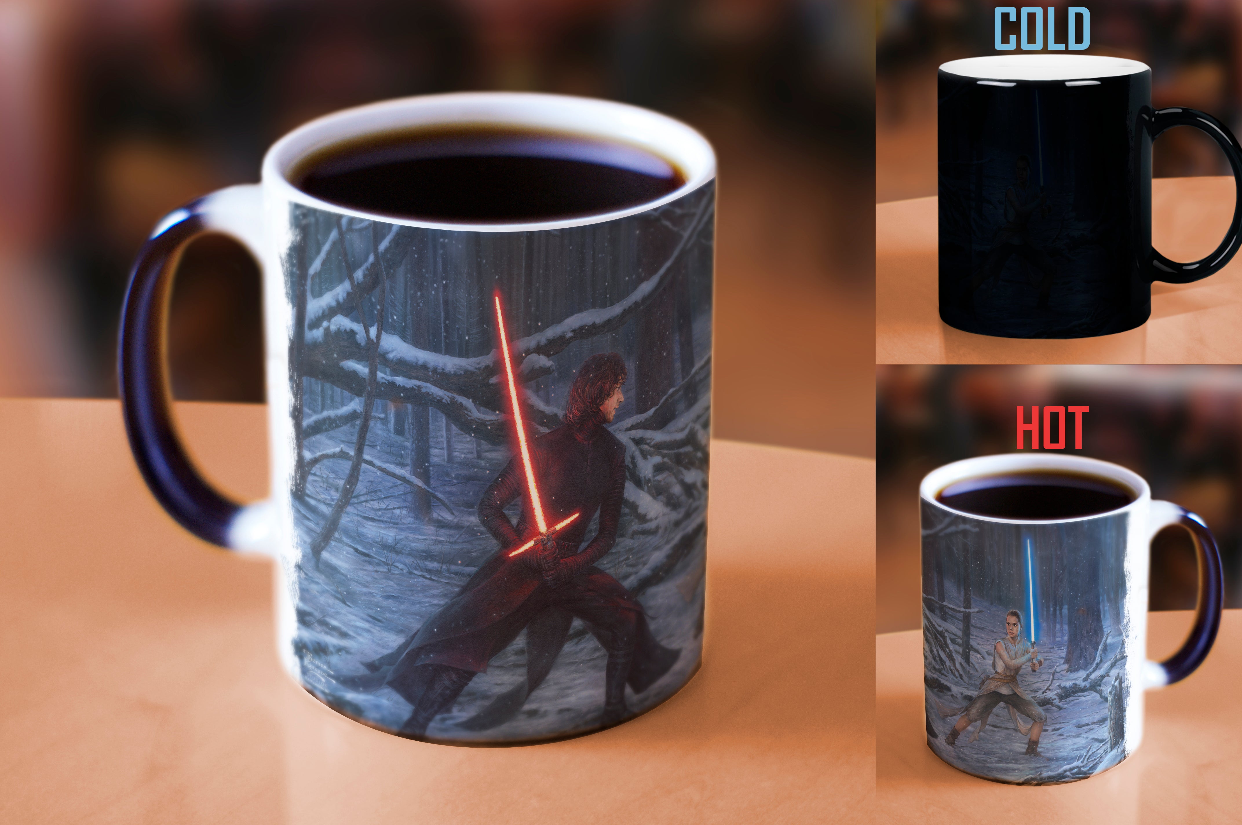 Star Wars (The Duel: Rey vs. Ren) Morphing Mugs®  Heat-Sensitive Mug MMUG1215