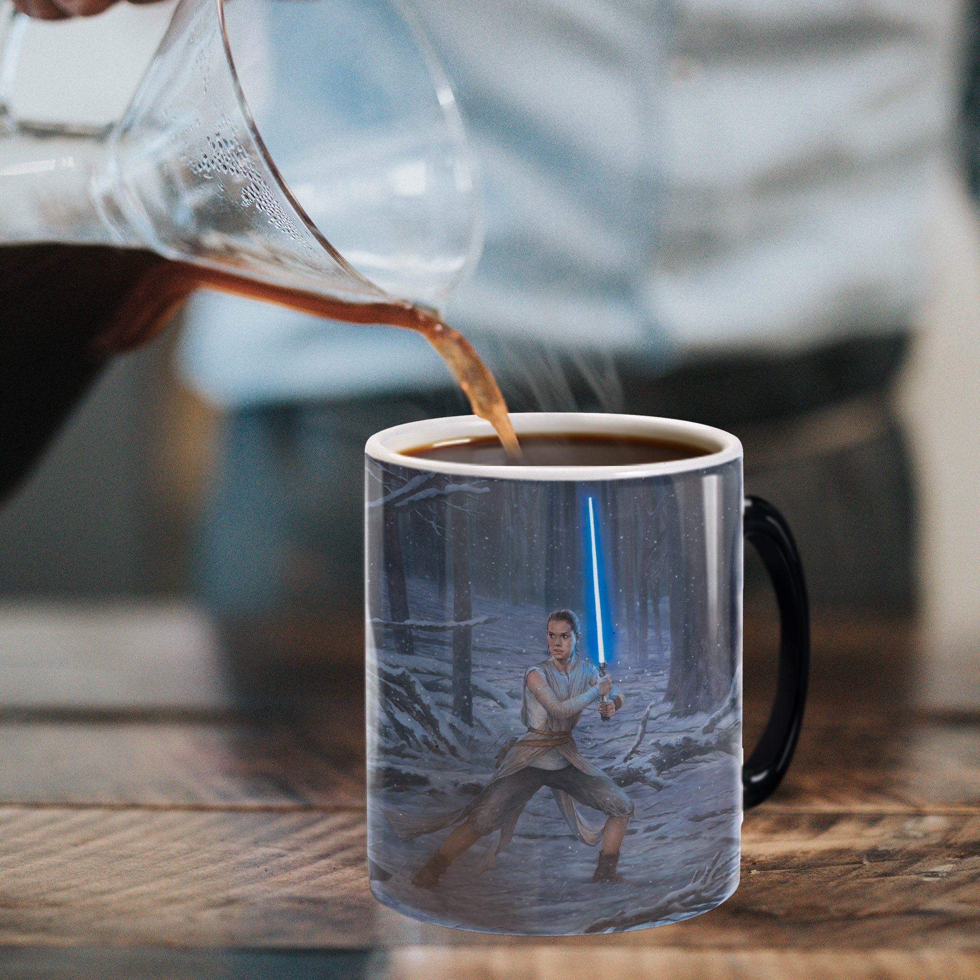 Star Wars (The Duel: Rey vs. Ren) Morphing Mugs®  Heat-Sensitive Mug MMUG1215