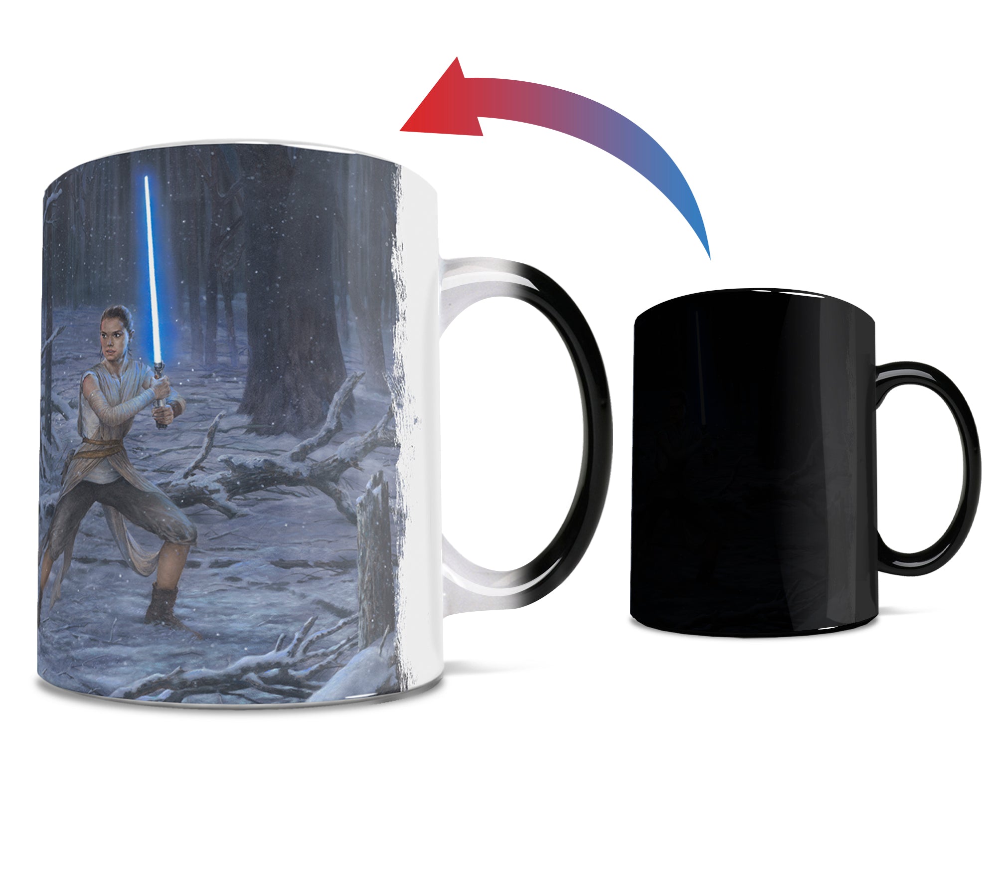 Star Wars (The Duel: Rey vs. Ren) Morphing Mugs®  Heat-Sensitive Mug MMUG1215