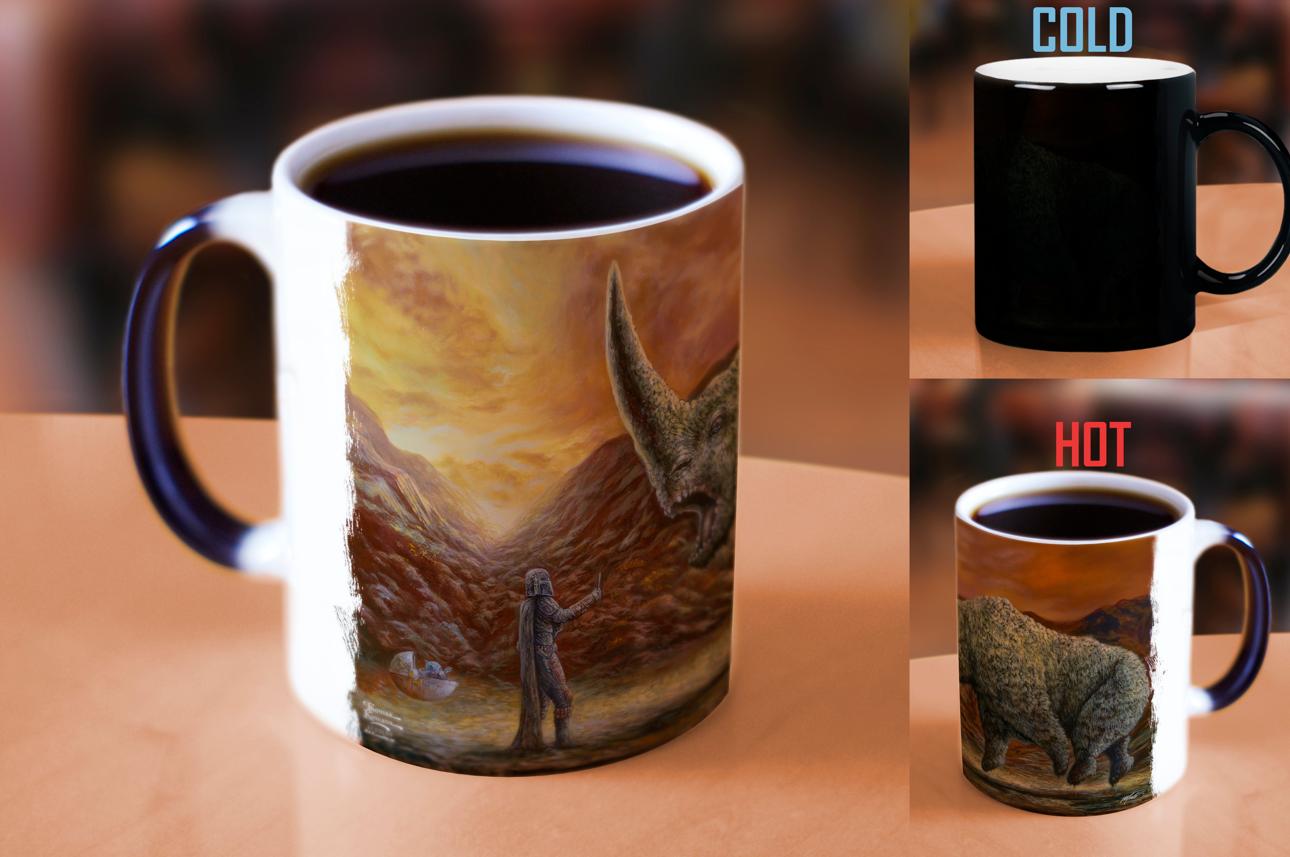 Star Wars (The Mandalorian - The Mudhorn) Morphing Mugs®  Heat-Sensitive Mug MMUG1221