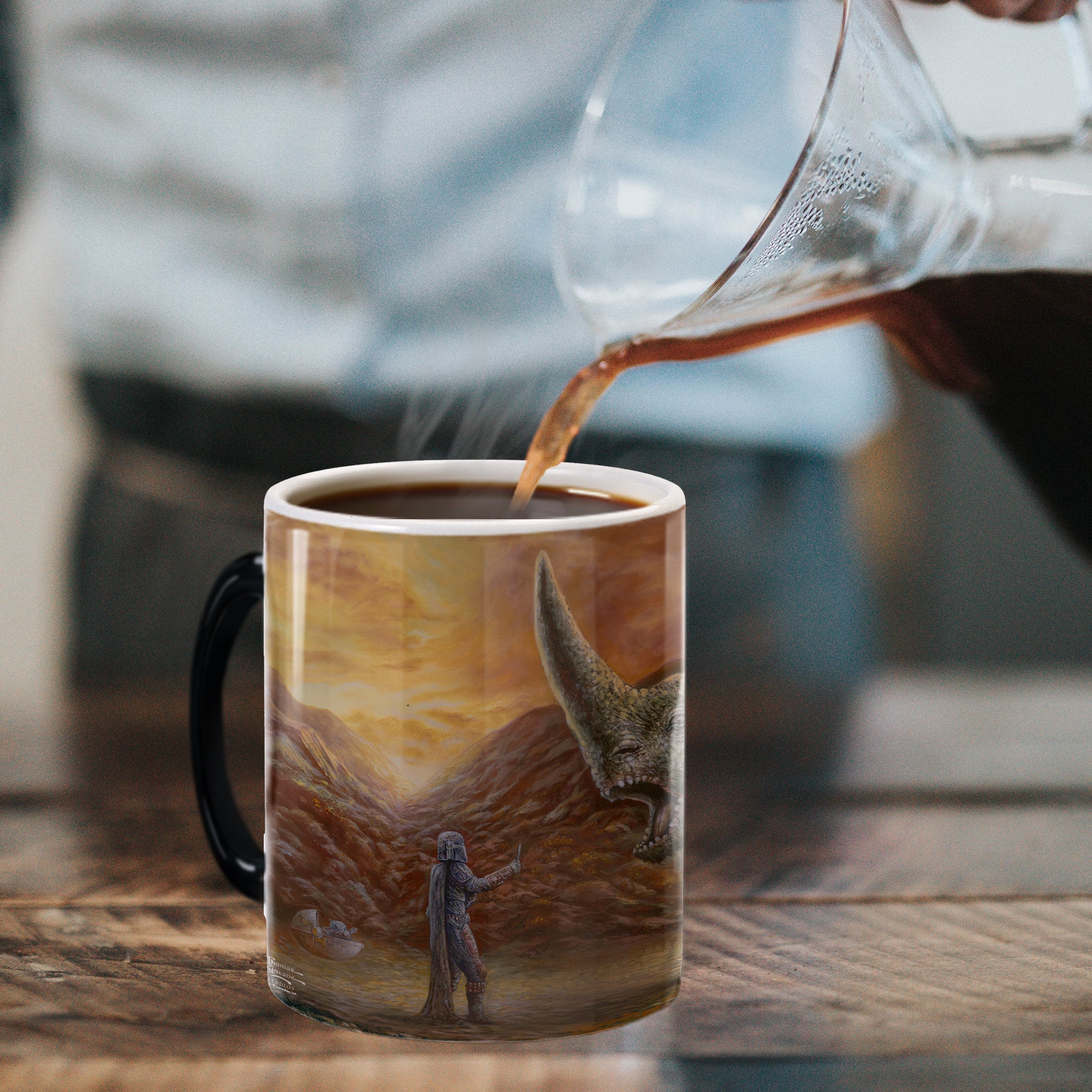 Star Wars (The Mandalorian - The Mudhorn) Morphing Mugs®  Heat-Sensitive Mug MMUG1221