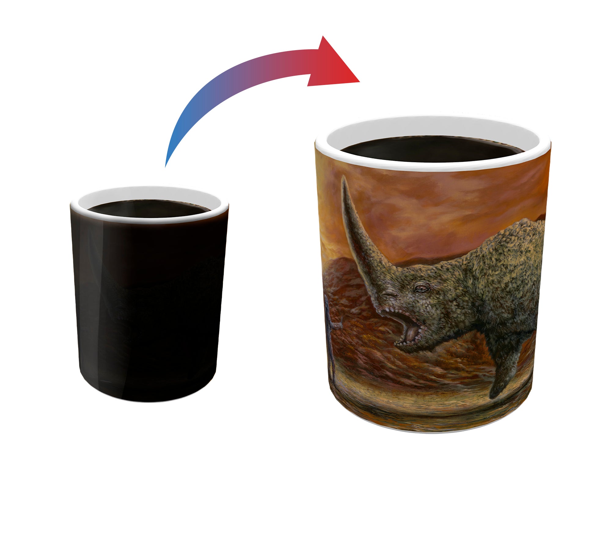Star Wars (The Mandalorian - The Mudhorn) Morphing Mugs®  Heat-Sensitive Mug MMUG1221