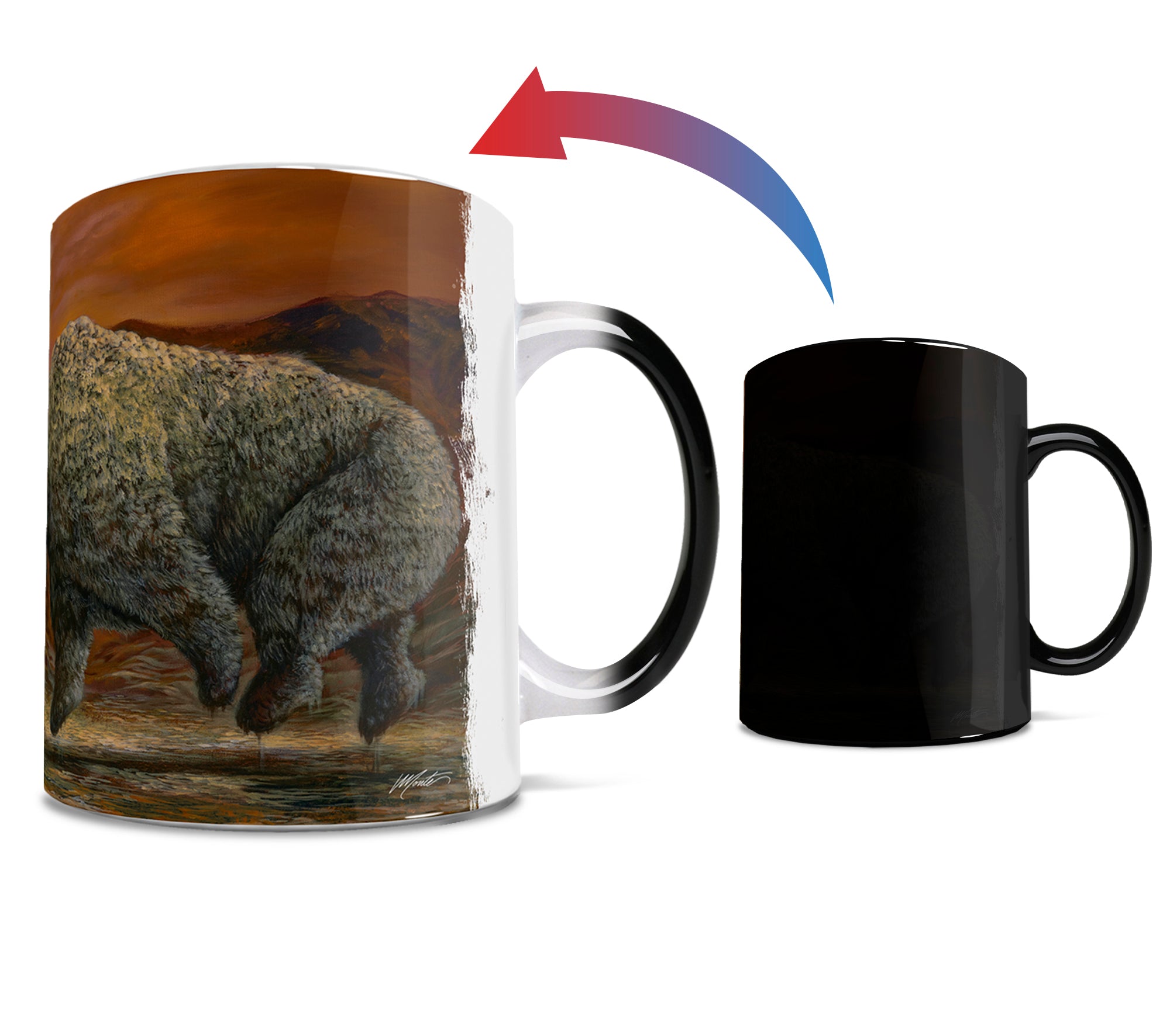 Star Wars (The Mandalorian - The Mudhorn) Morphing Mugs®  Heat-Sensitive Mug MMUG1221