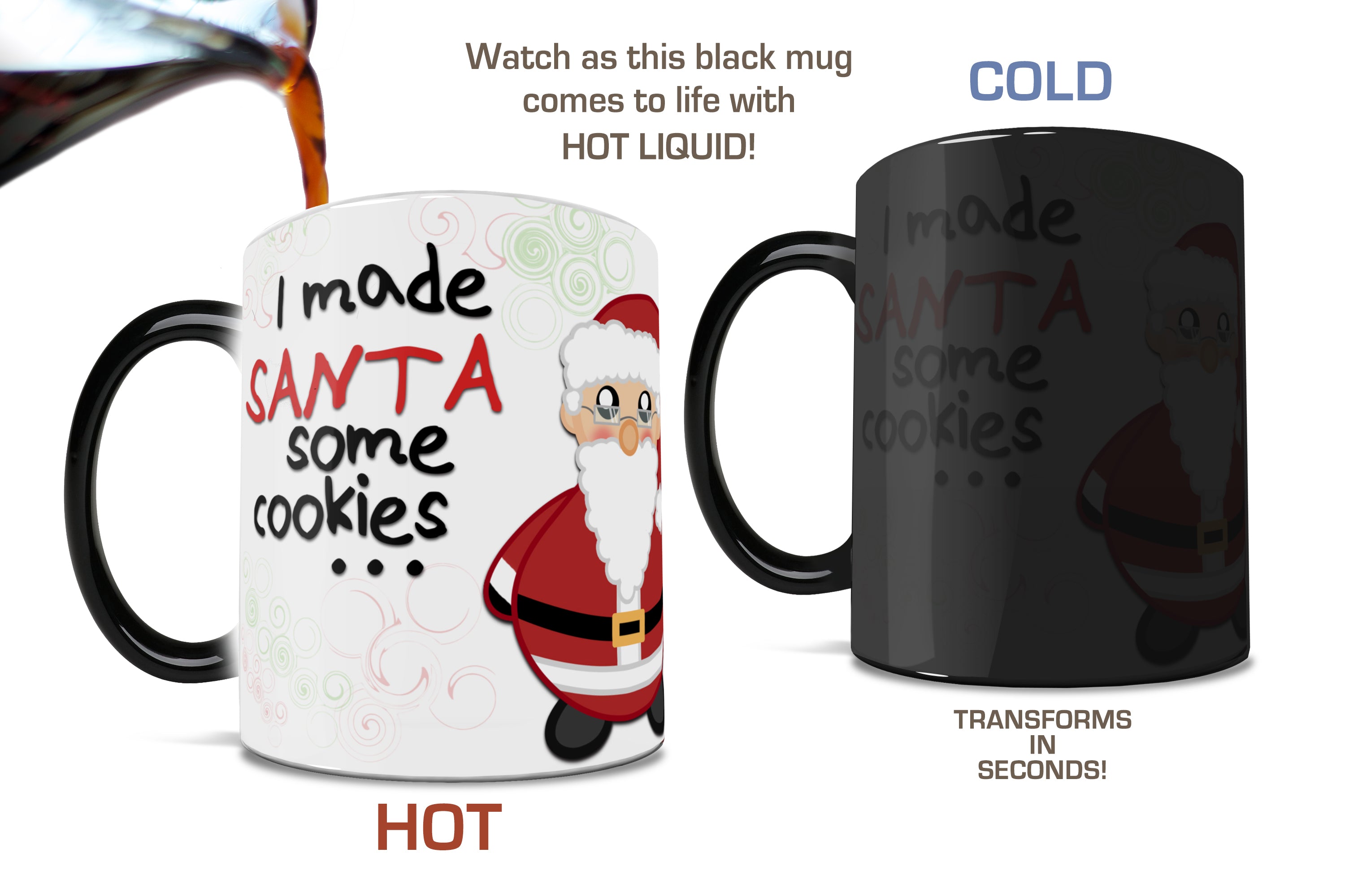 Christmas Collection (Cookie Culprit) Morphing Mugs®  Heat-Sensitive Mug MMUG122
