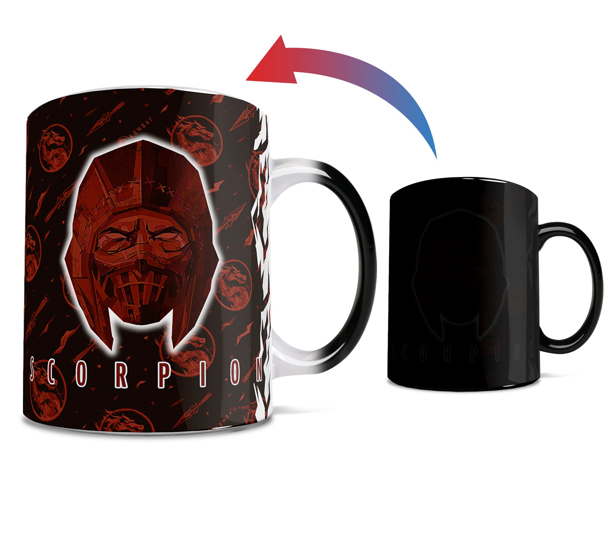 Mortal Kombat (Scorpion) Morphing Mugs®  Heat-Sensitive Mug MMUG1234