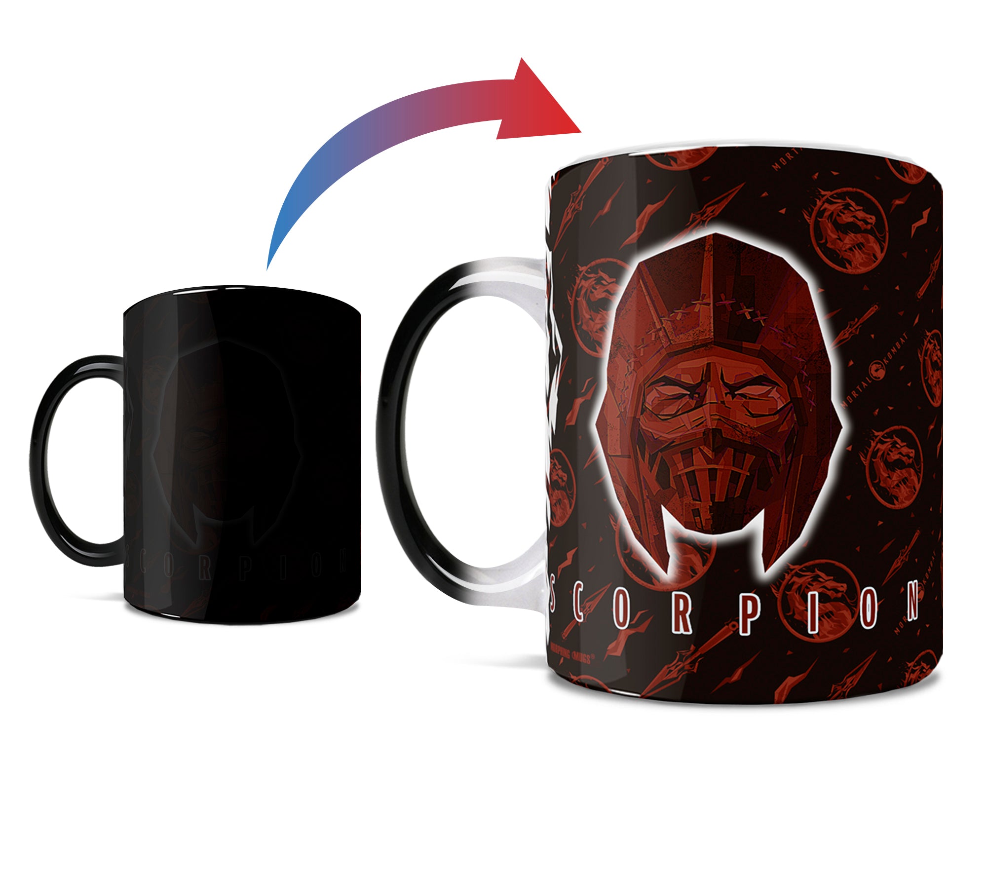 Mortal Kombat (Scorpion) Morphing Mugs®  Heat-Sensitive Mug MMUG1234
