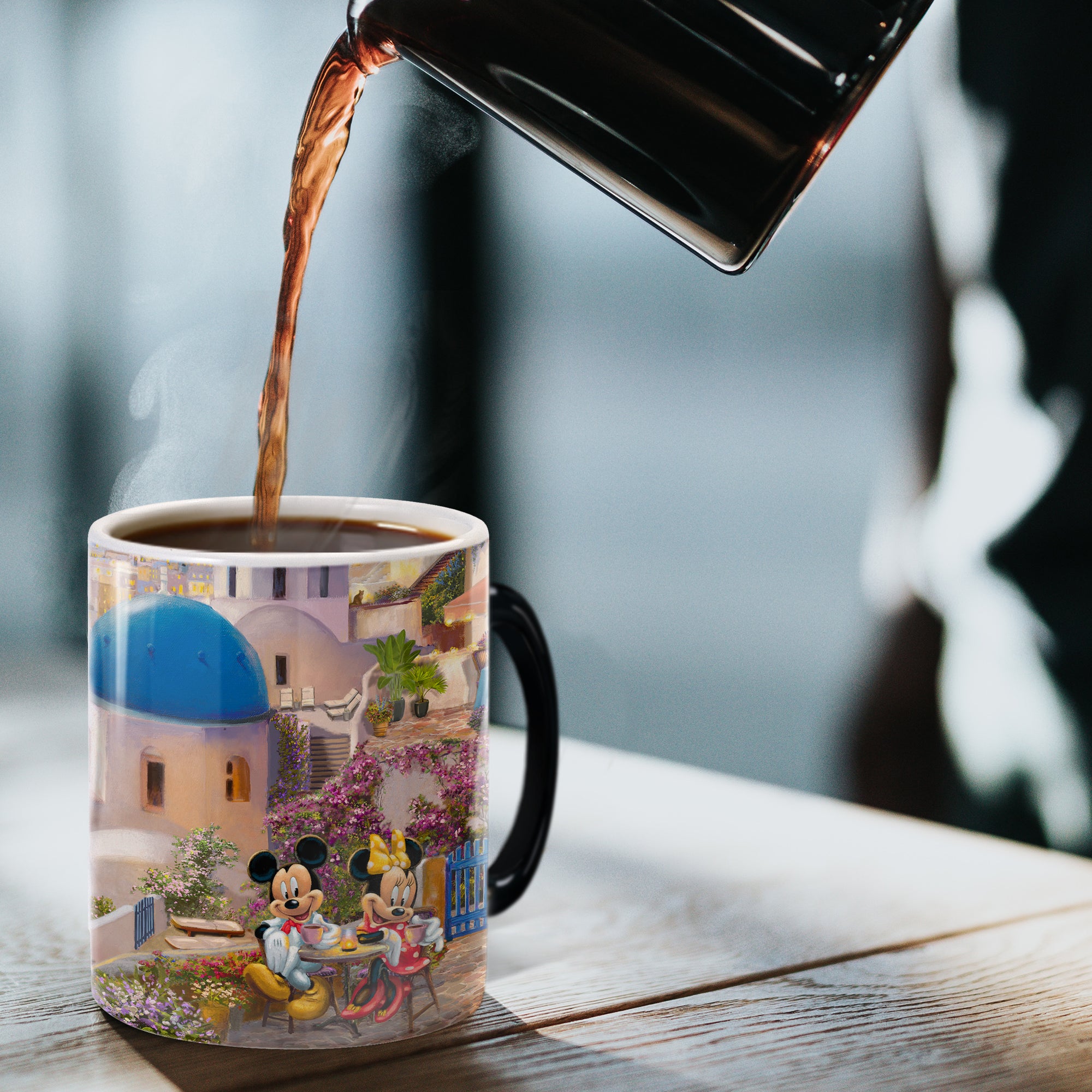 Disney (Mickey and Minnie Mouse - Greece) Morphing Mugs®  Heat-Sensitive Mug MMUG1236