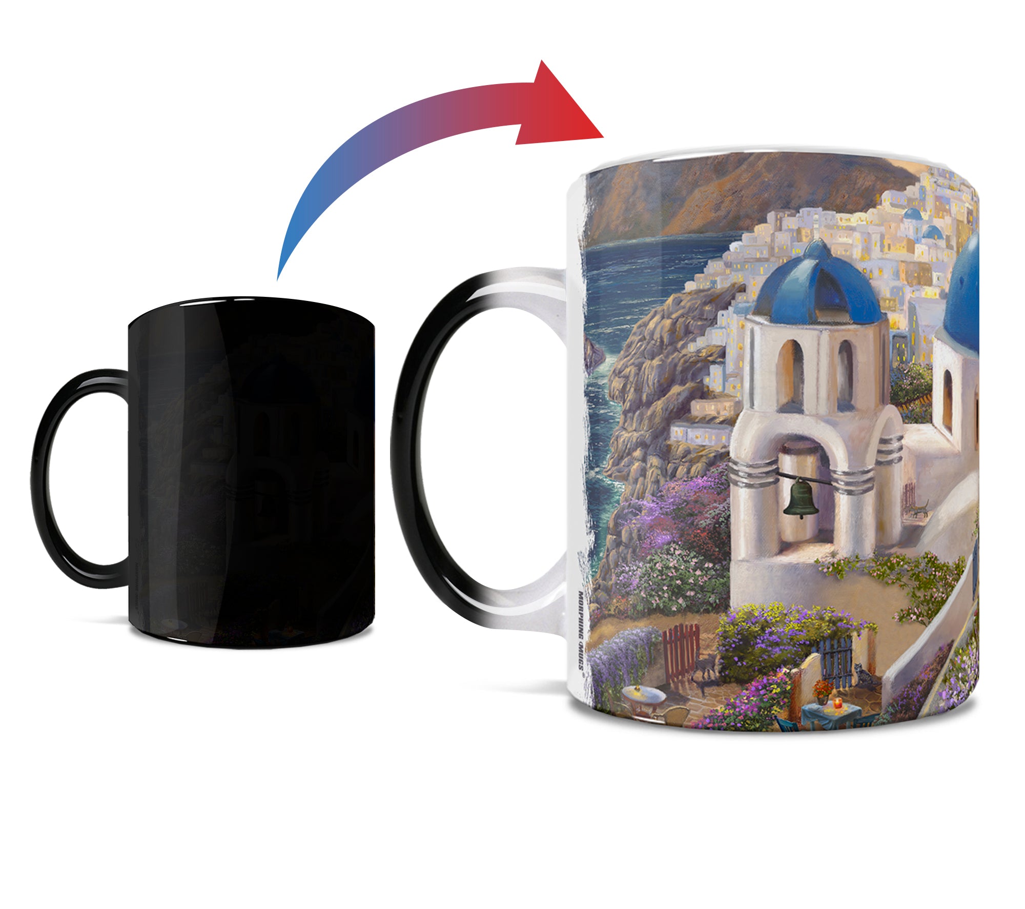 Disney (Mickey and Minnie Mouse - Greece) Morphing Mugs®  Heat-Sensitive Mug MMUG1236