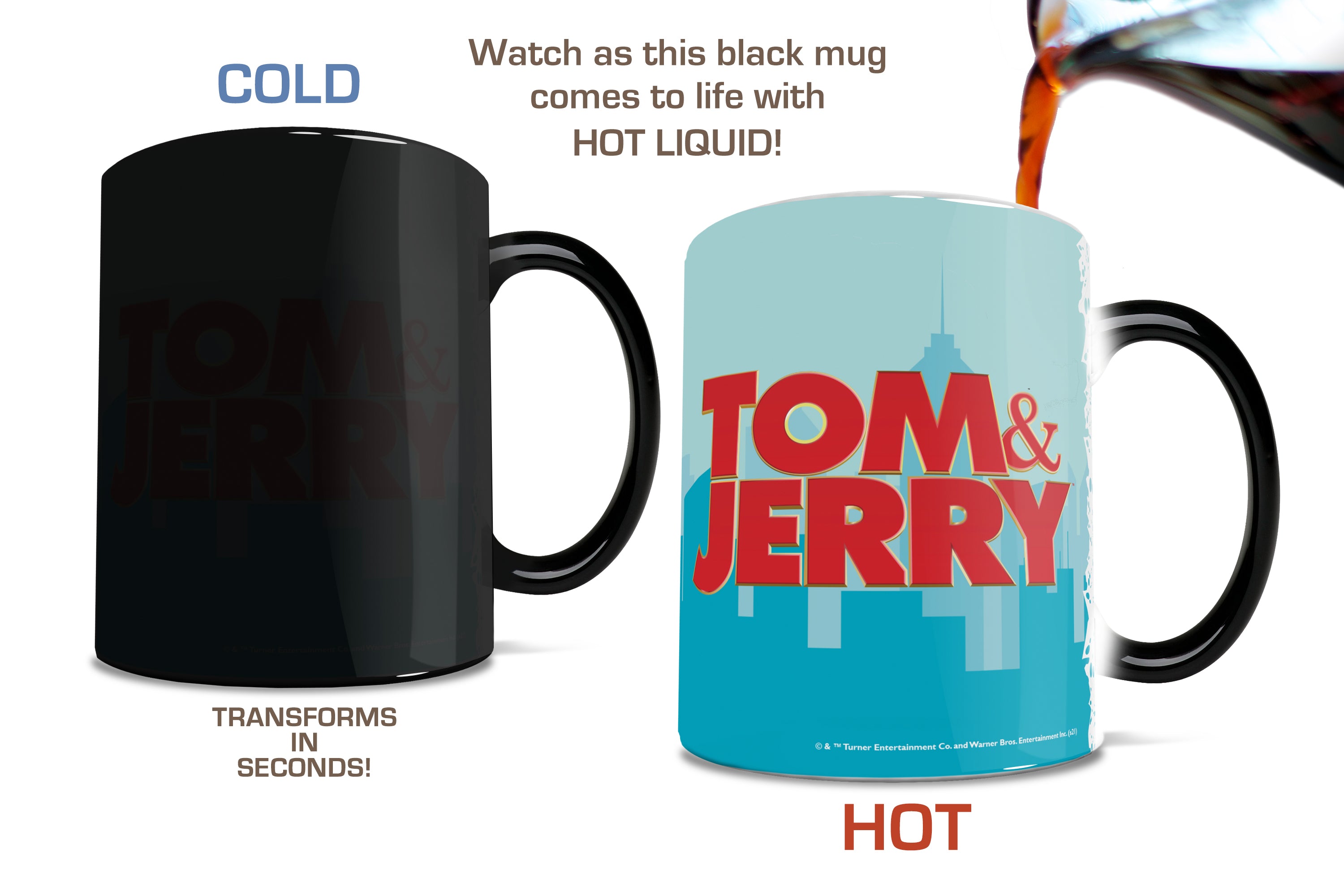 Tom and Jerry (Bellhop) Morphing Mugs®  Heat-Sensitive Mug MMUG1237