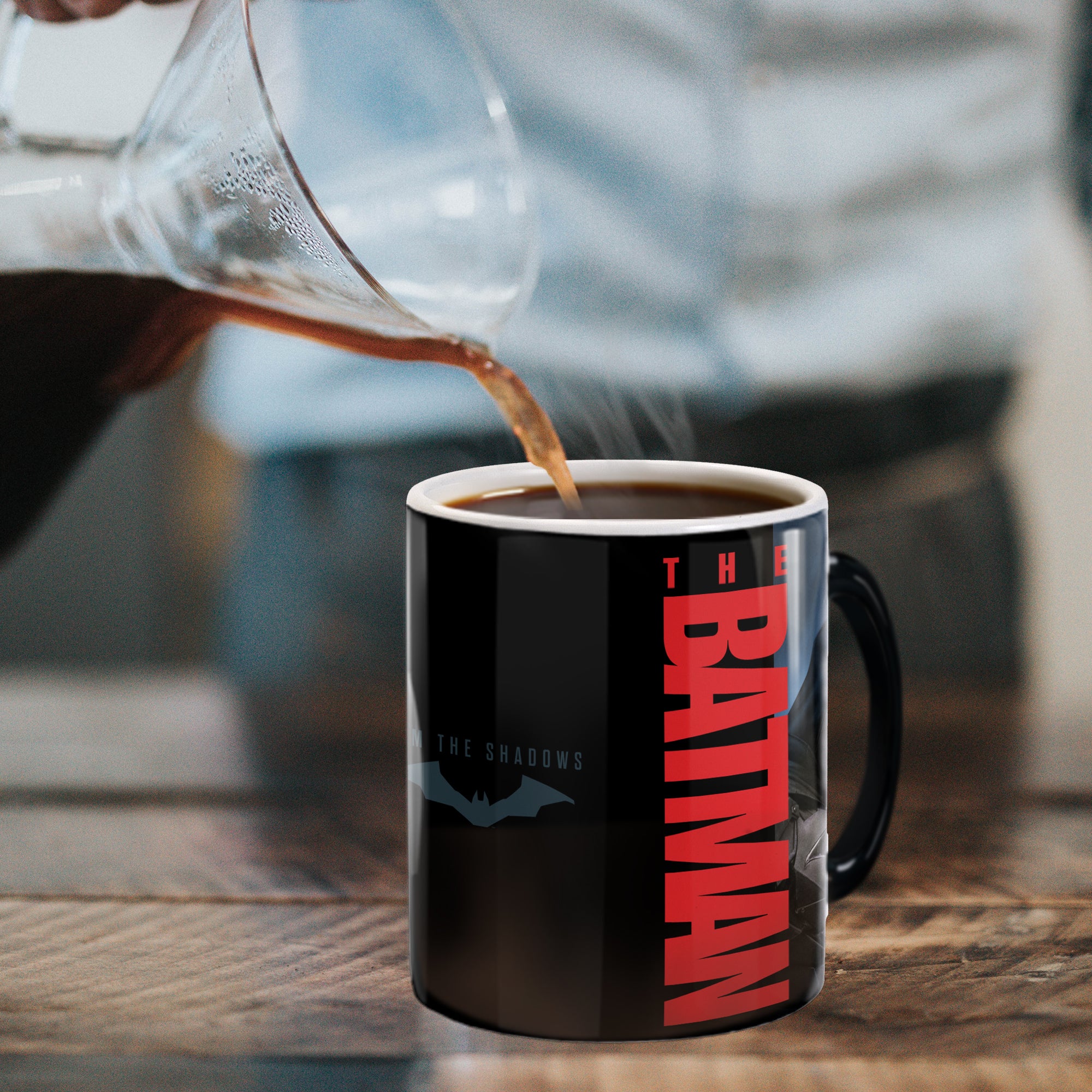 The Batman (Batman Profile) Morphing Mugs®  Heat-Sensitive Mug MMUG1257